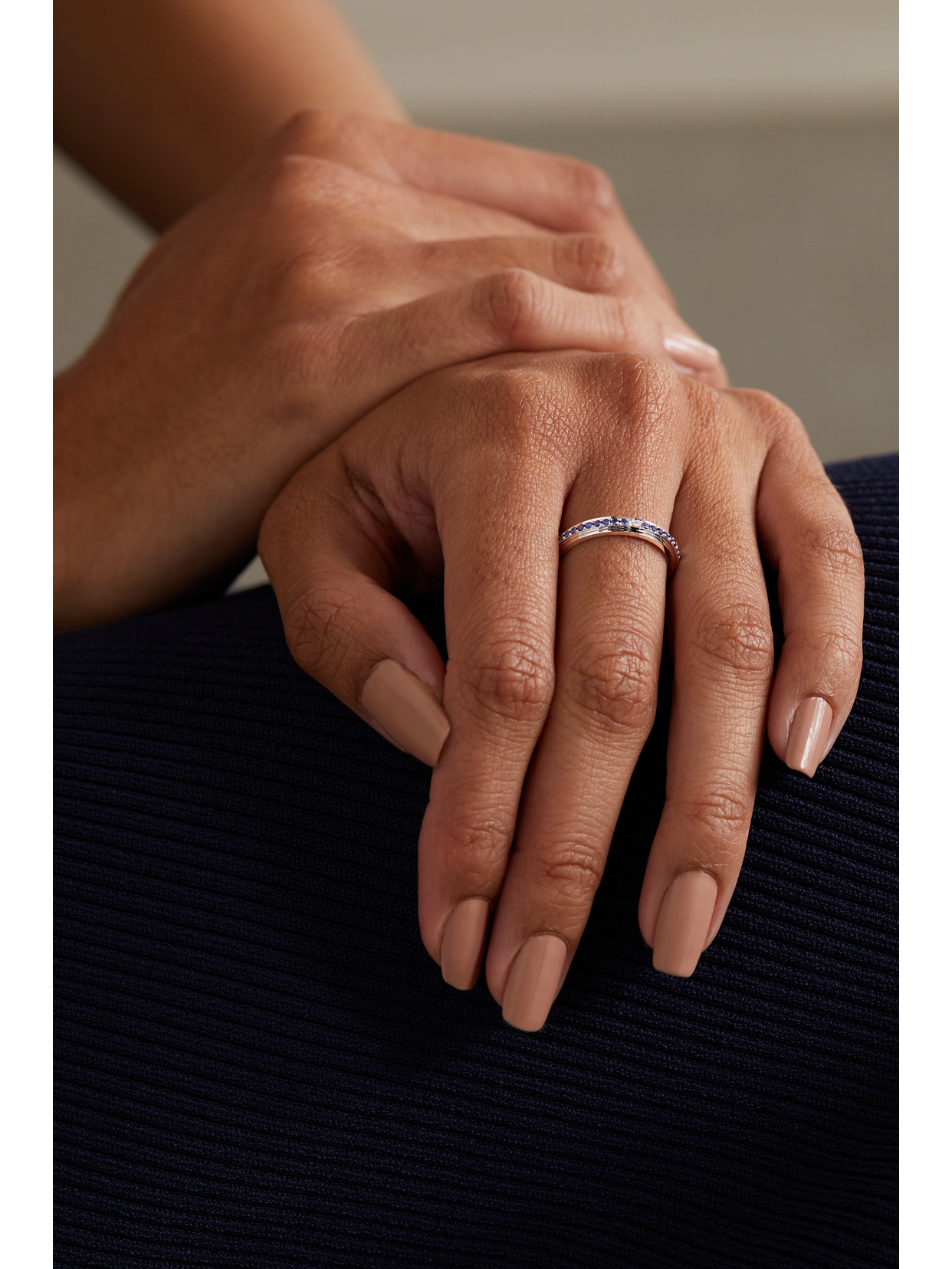 Piaget White Gold Possession Sapphire Band Ring