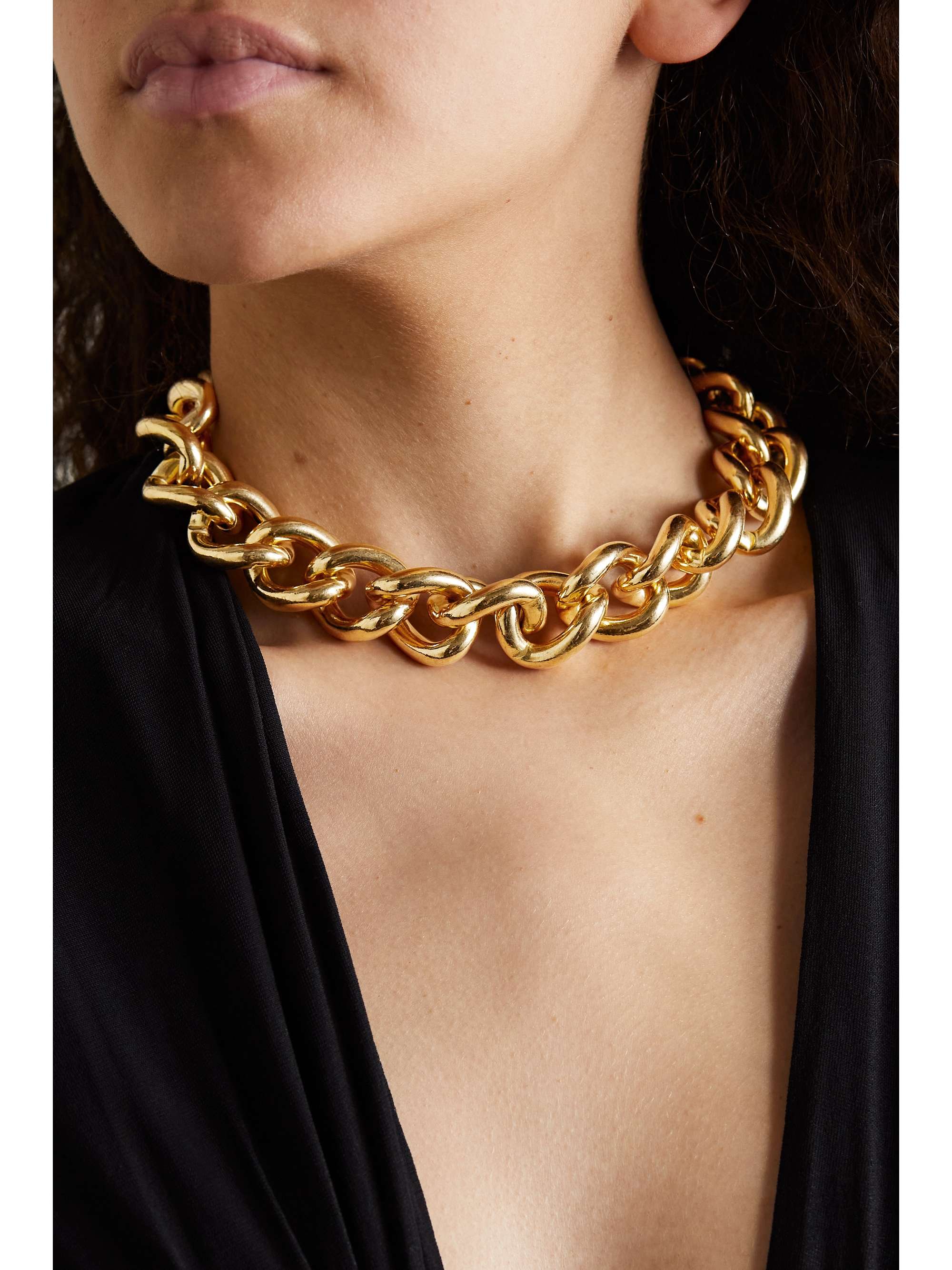 Gold Vice gold-plated necklace | MARTHA 