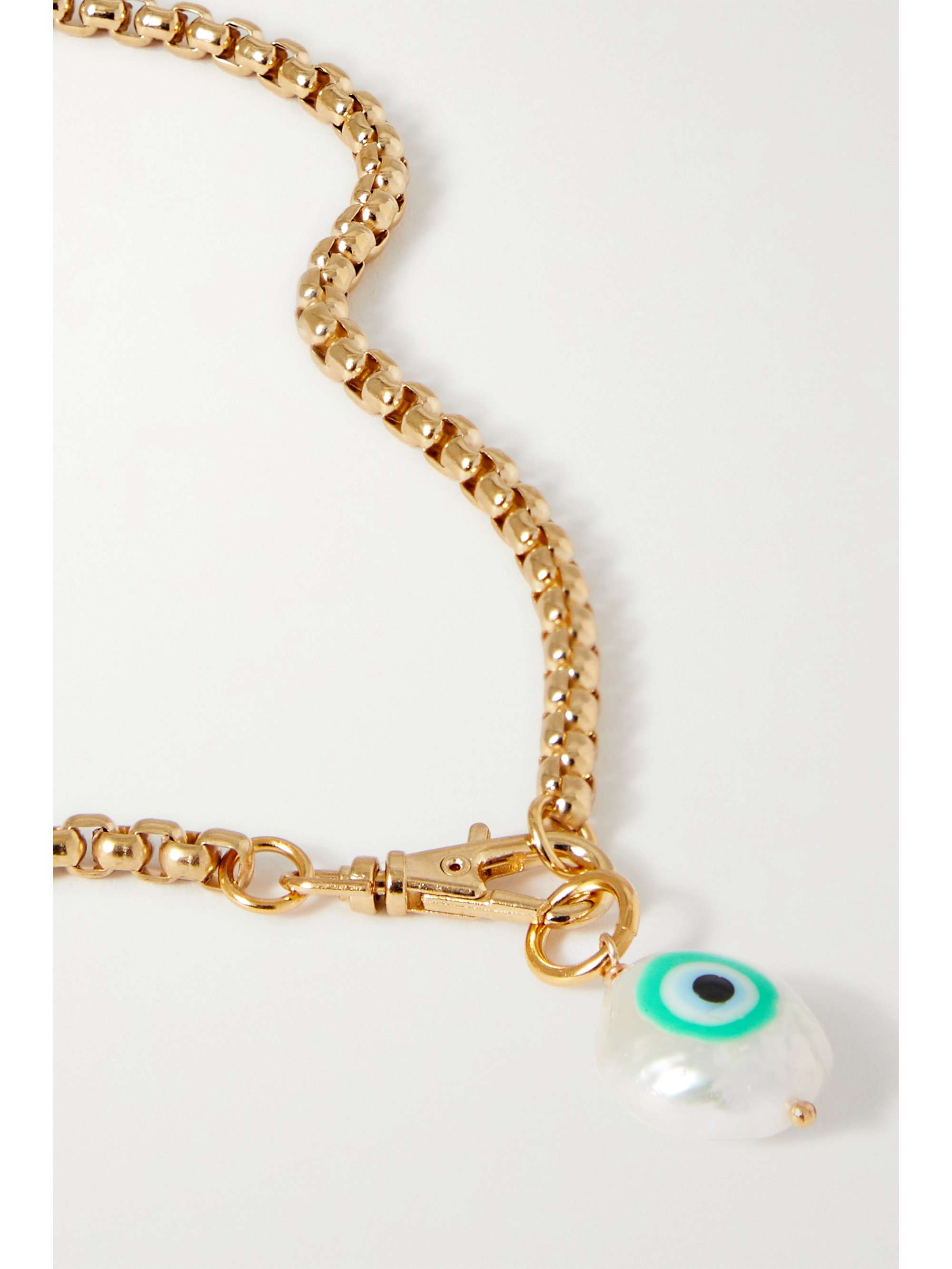 Gold Evil Eye Protection gold-plated 