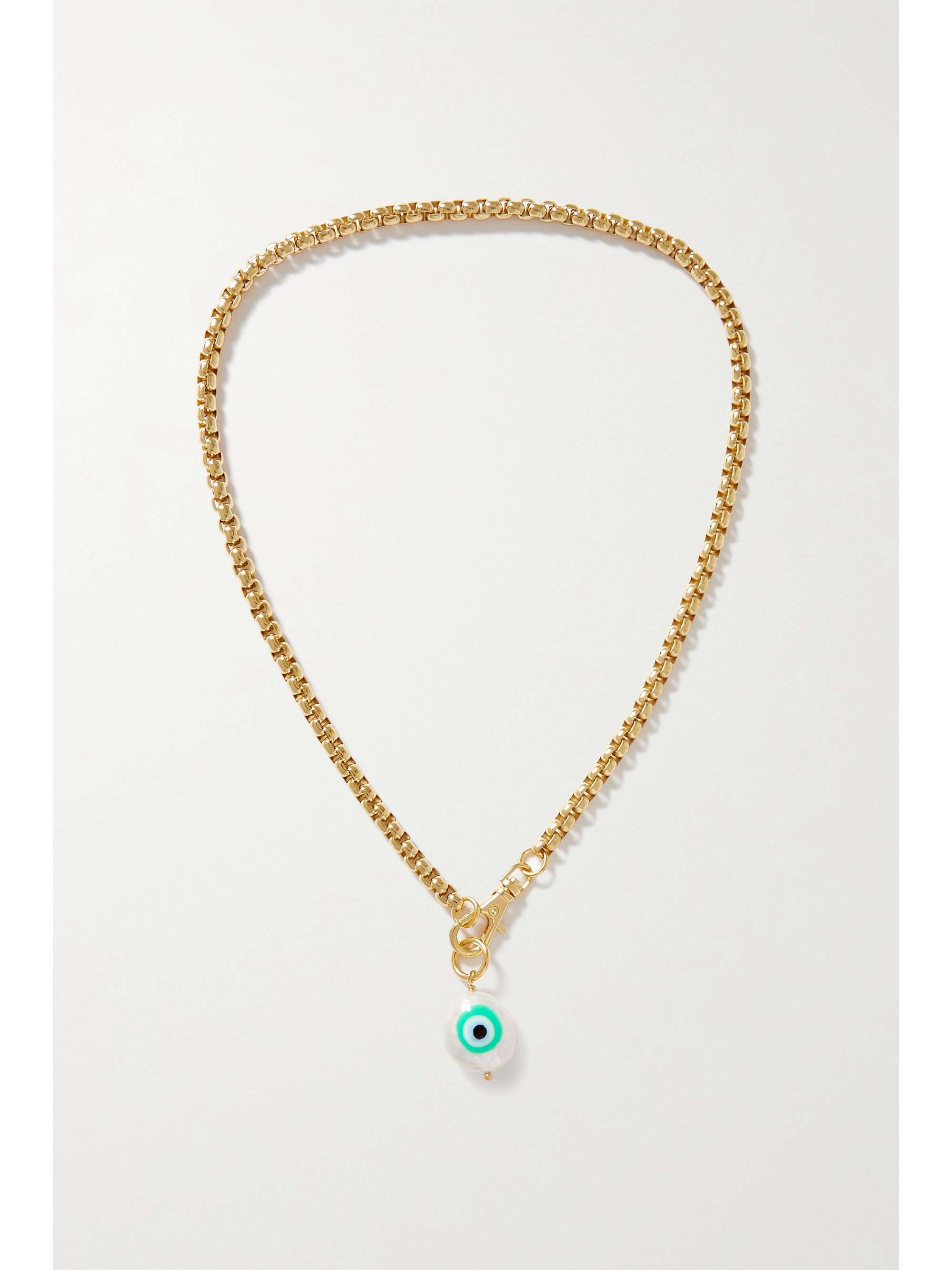 Gold Evil Eye Protection gold-plated 