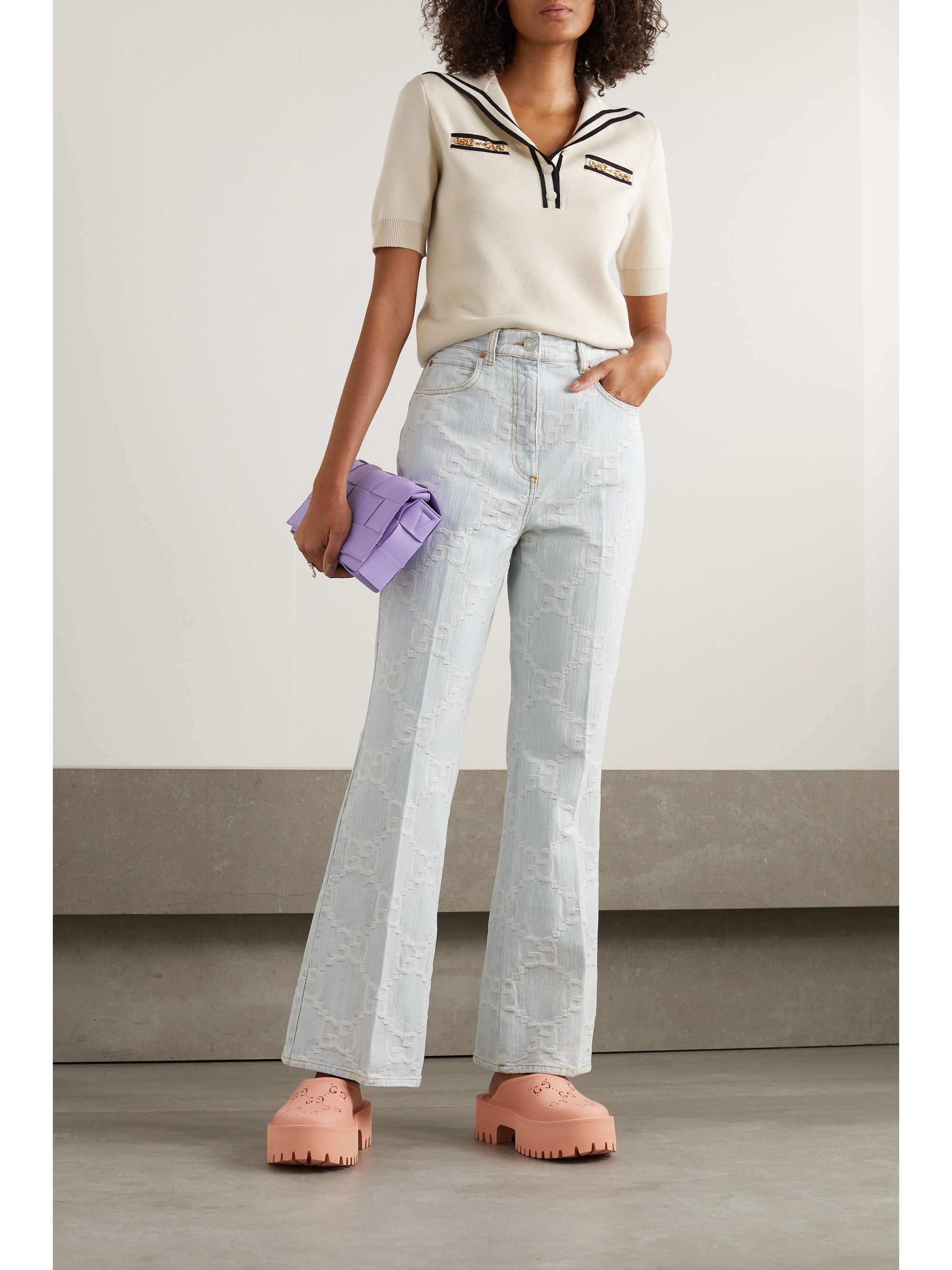 Light denim Love Parade denim-jacquard 