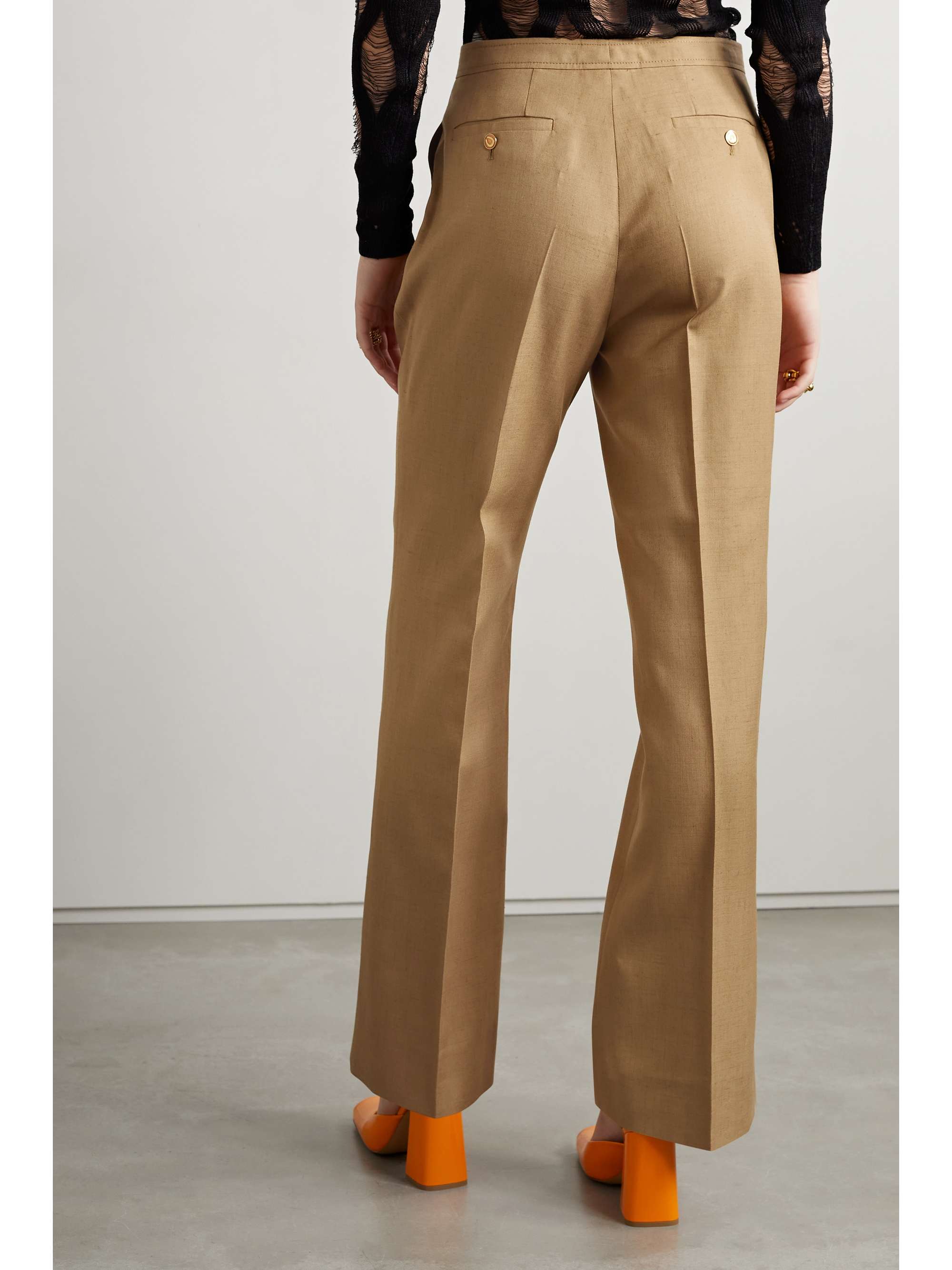 Sand Love Parade woven straight-leg 