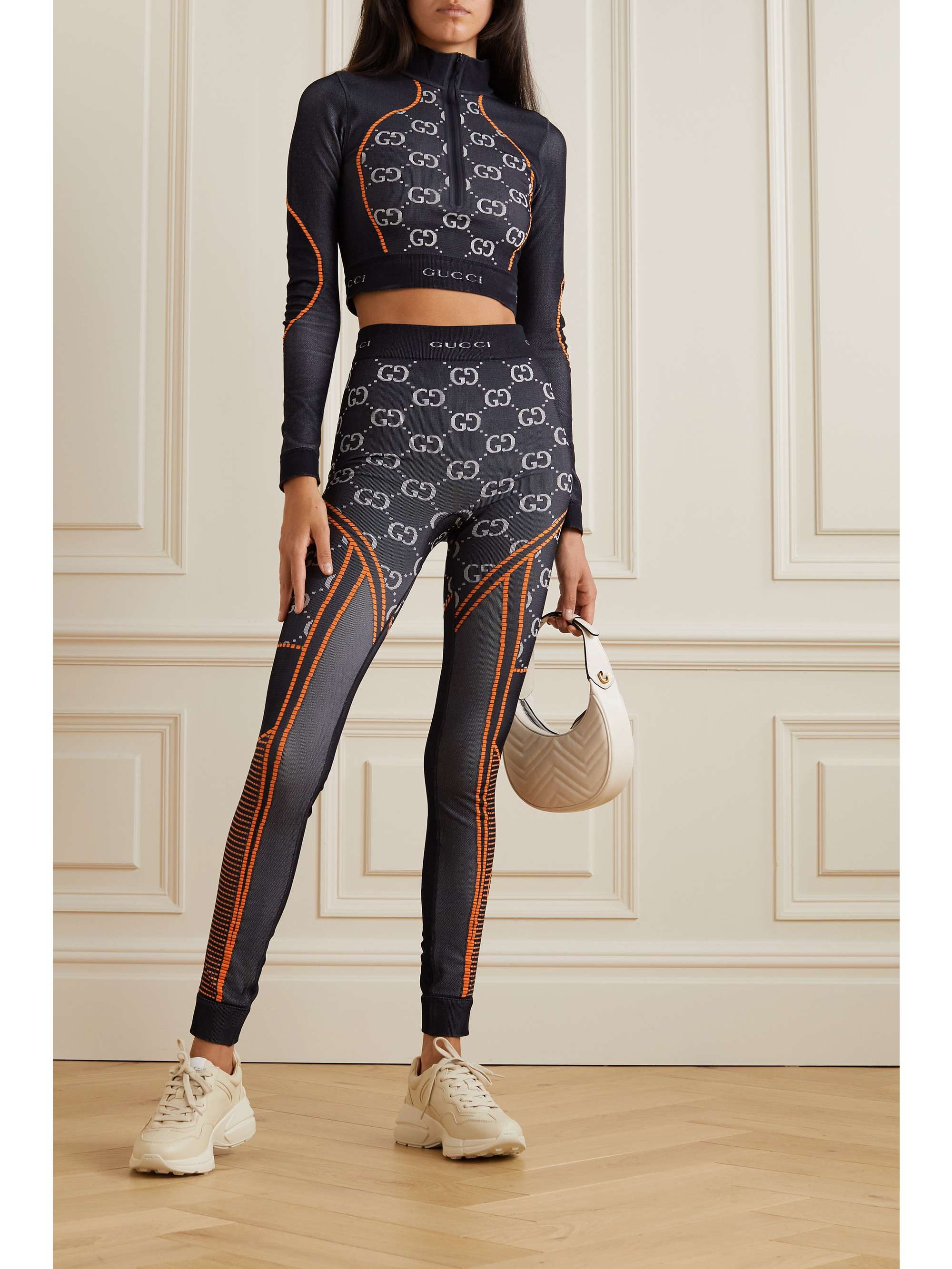 Black Love Parade jacquard-knit 