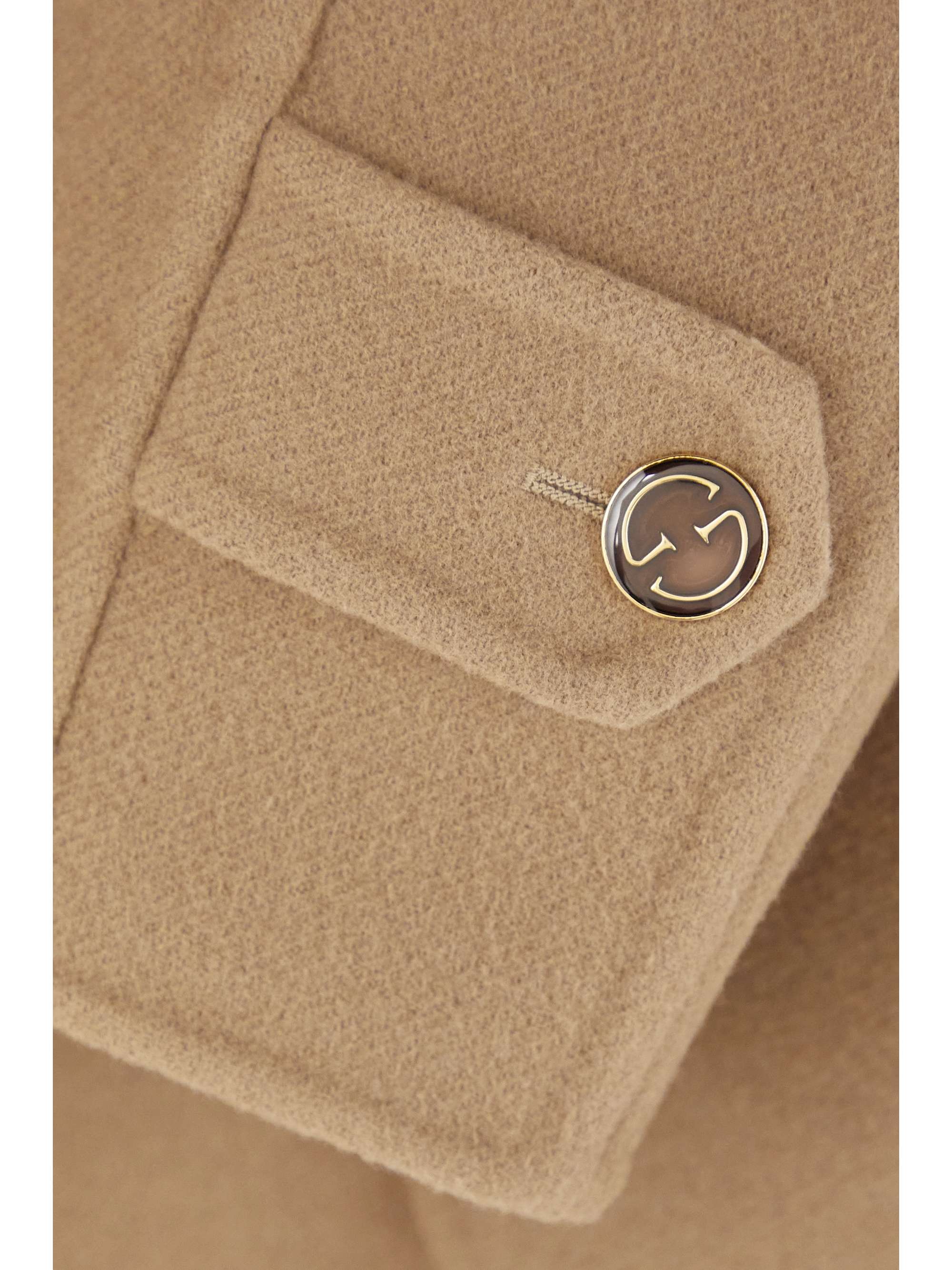 GUCCI Love Parade reversible wool and silk-blend coat