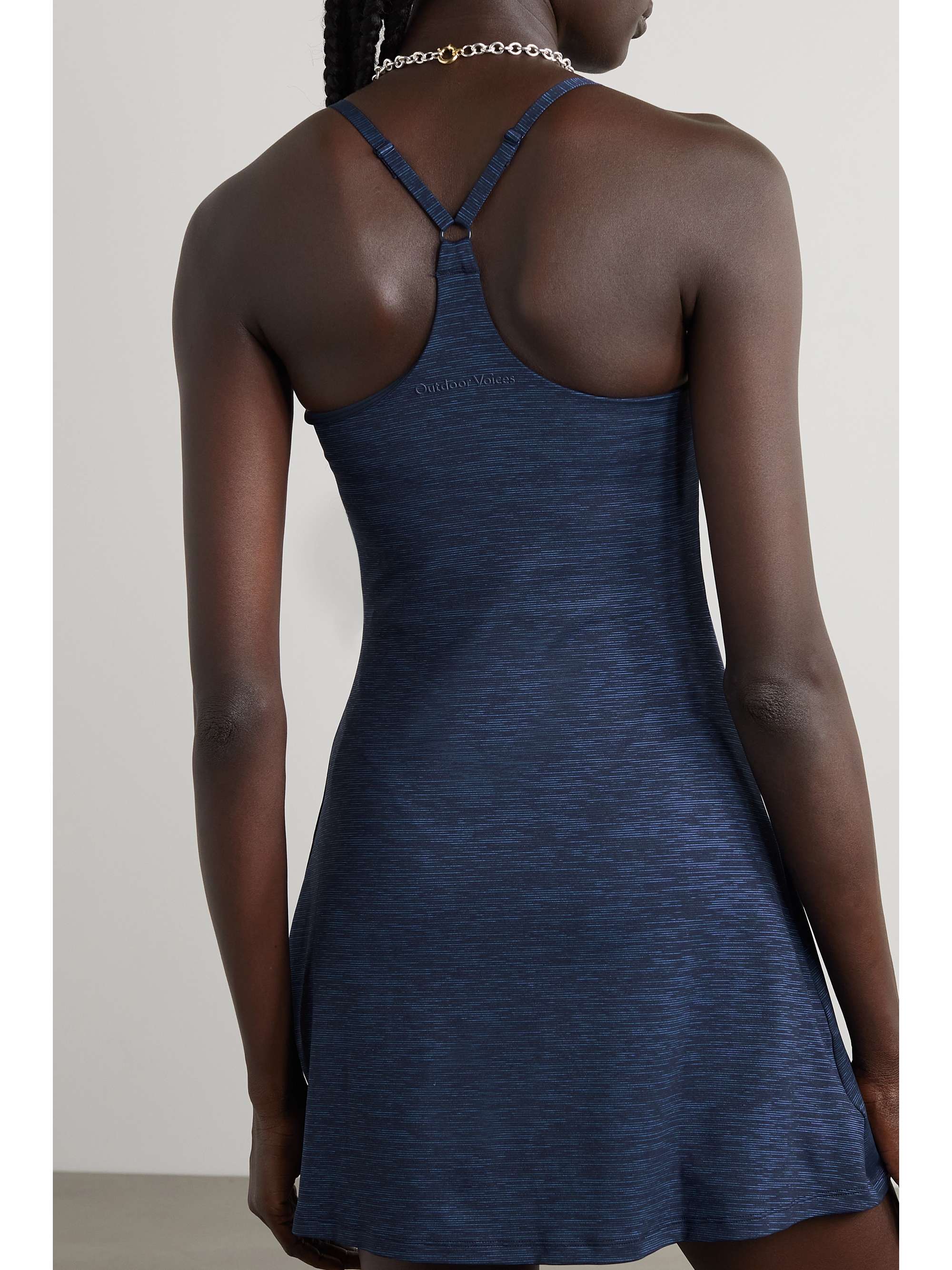 OUTDOOR VOICES Move Free TechSweat tennis dress NETAPORTER