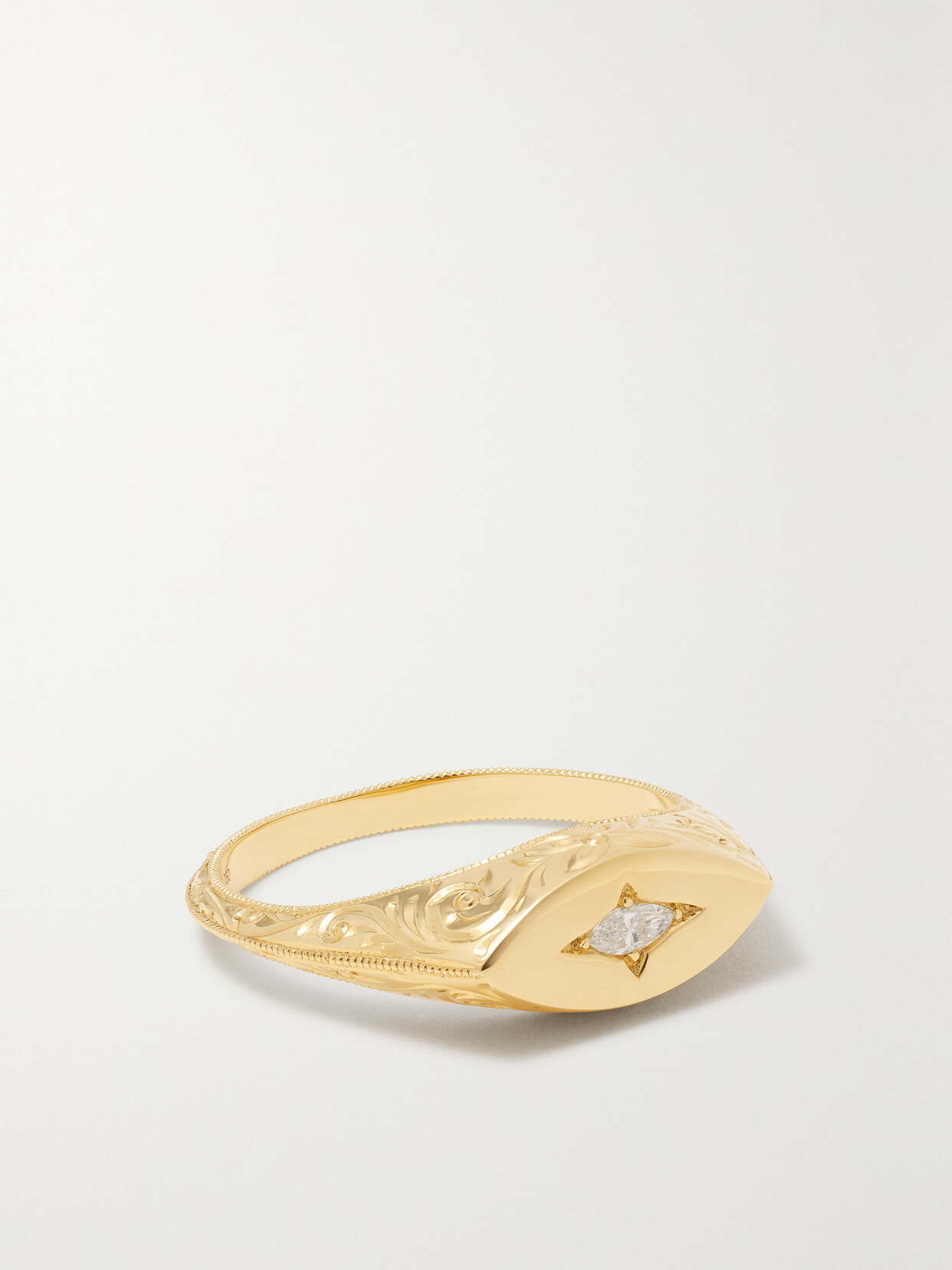 STATE PROPERTY Henson Warisan 18-karat Gold Diamond Ring - 6