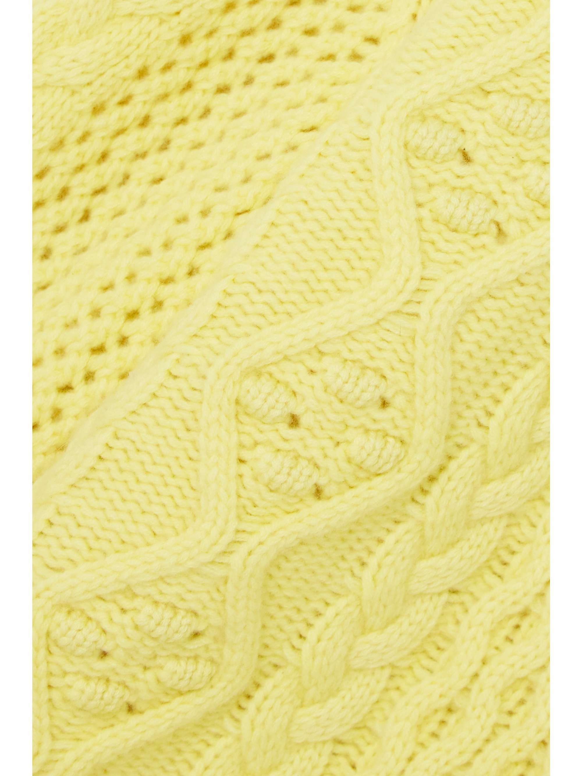 LOULOU STUDIO Secas oversized cable-knit wool and cashmere-blend sweater |  NET-A-PORTER