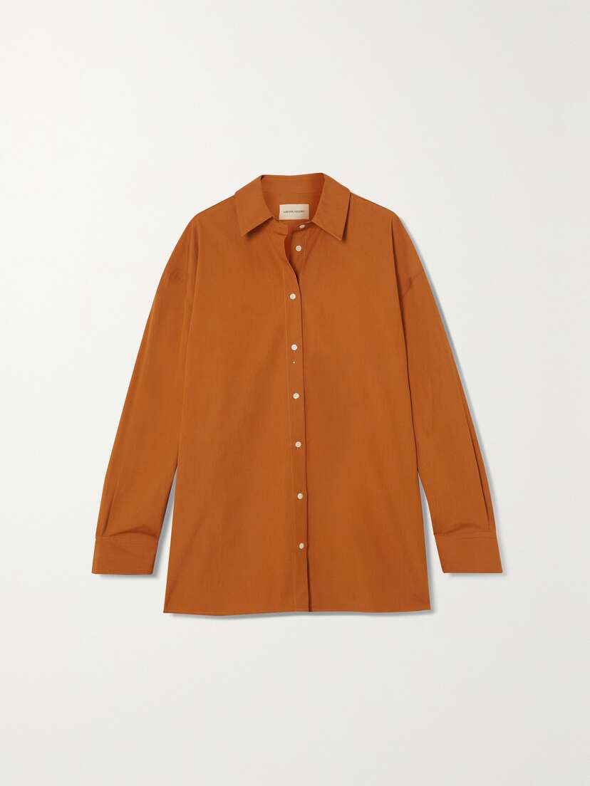 Loulou de Saison Espanto Oversized Cotton-poplin Shirt