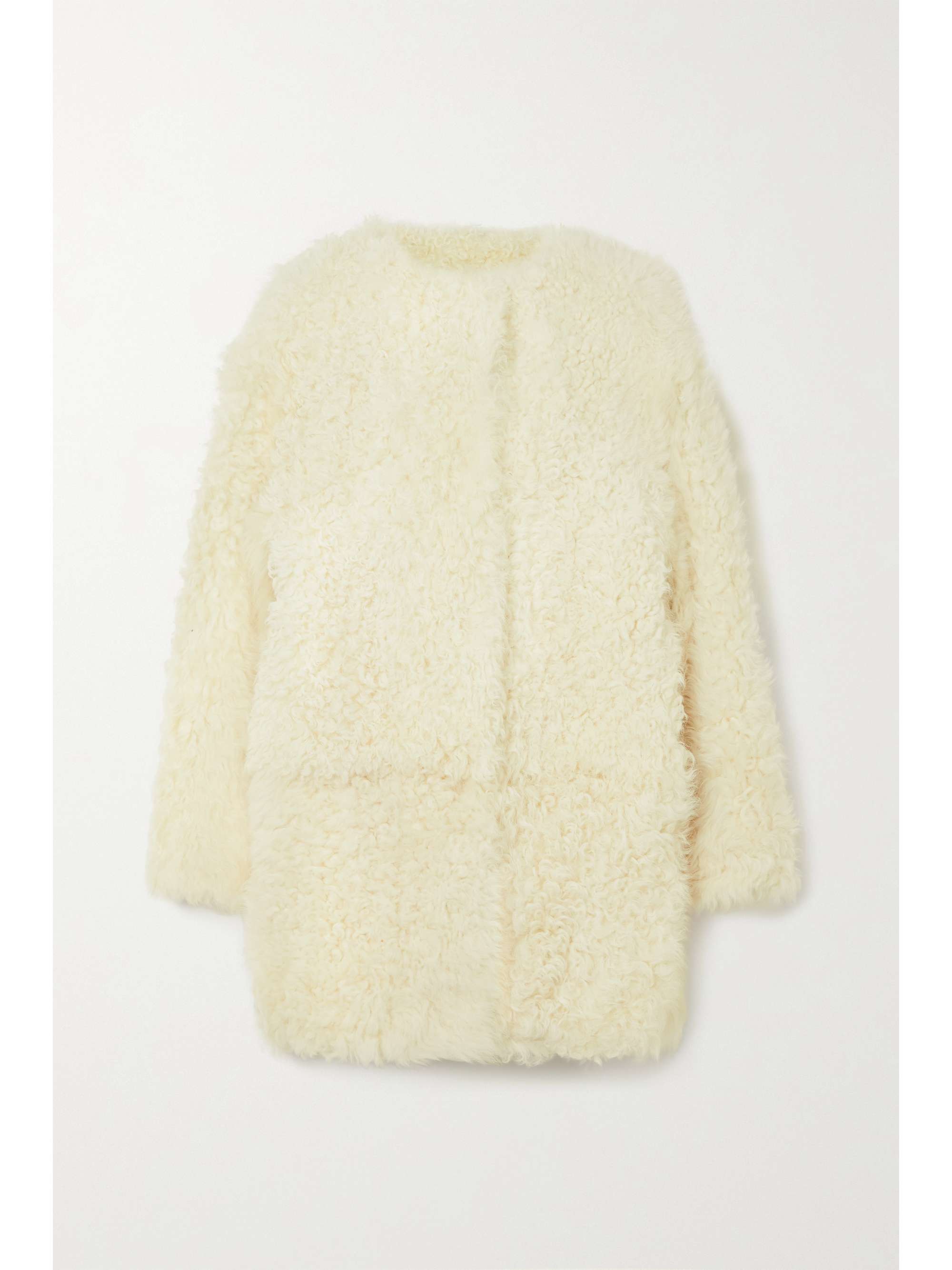 net-a-porter.com | Lagam shearling coat