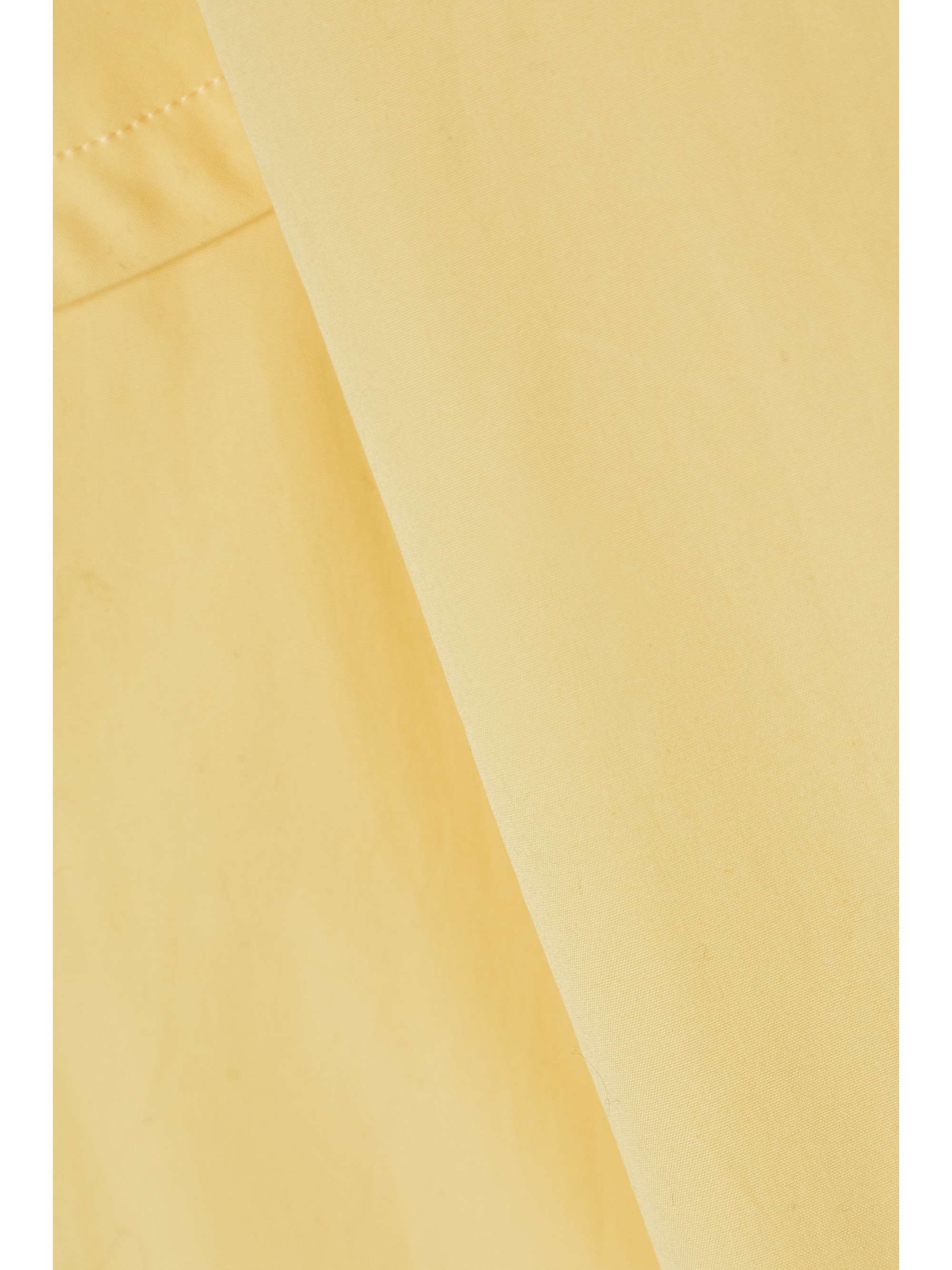 LOULOU DE SAISON Alnon paneled cotton-poplin shirt