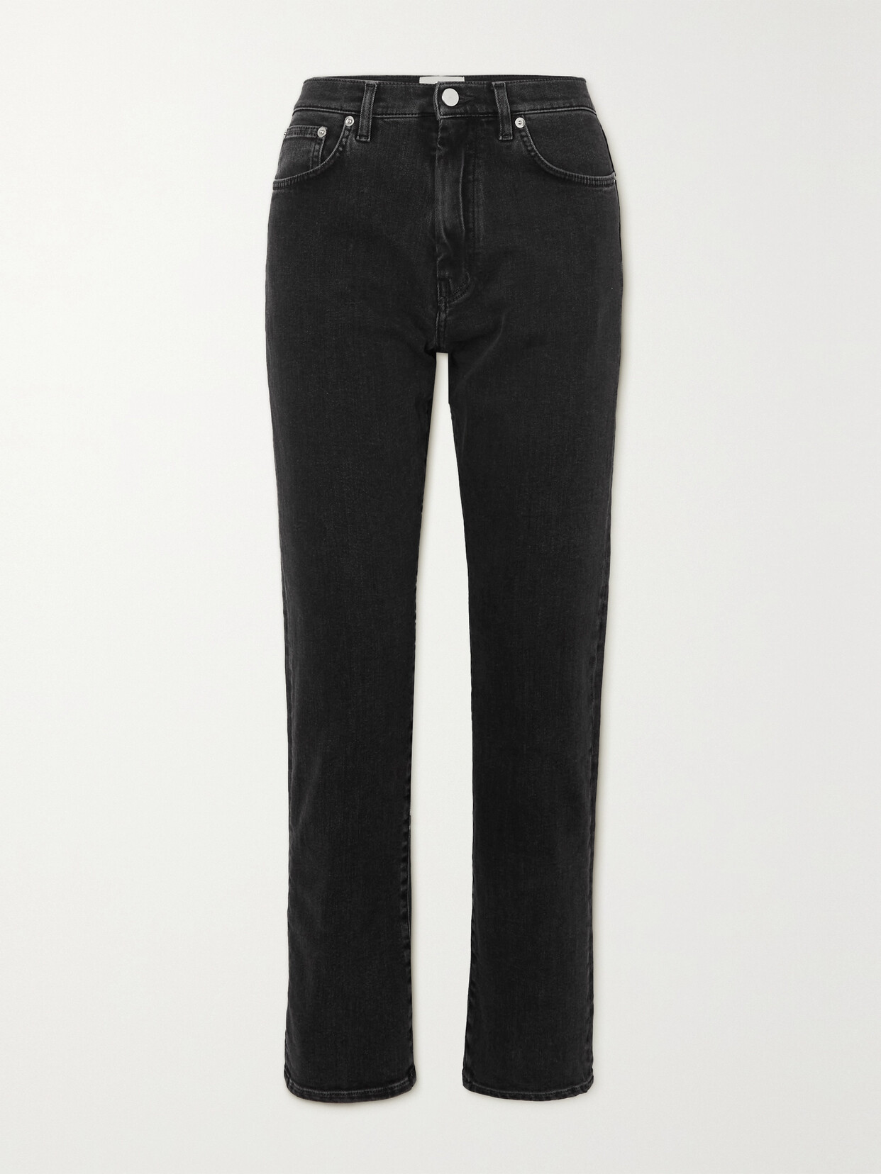 LOULOU STUDIO Wular Straight-leg Organic Jeans - Gray