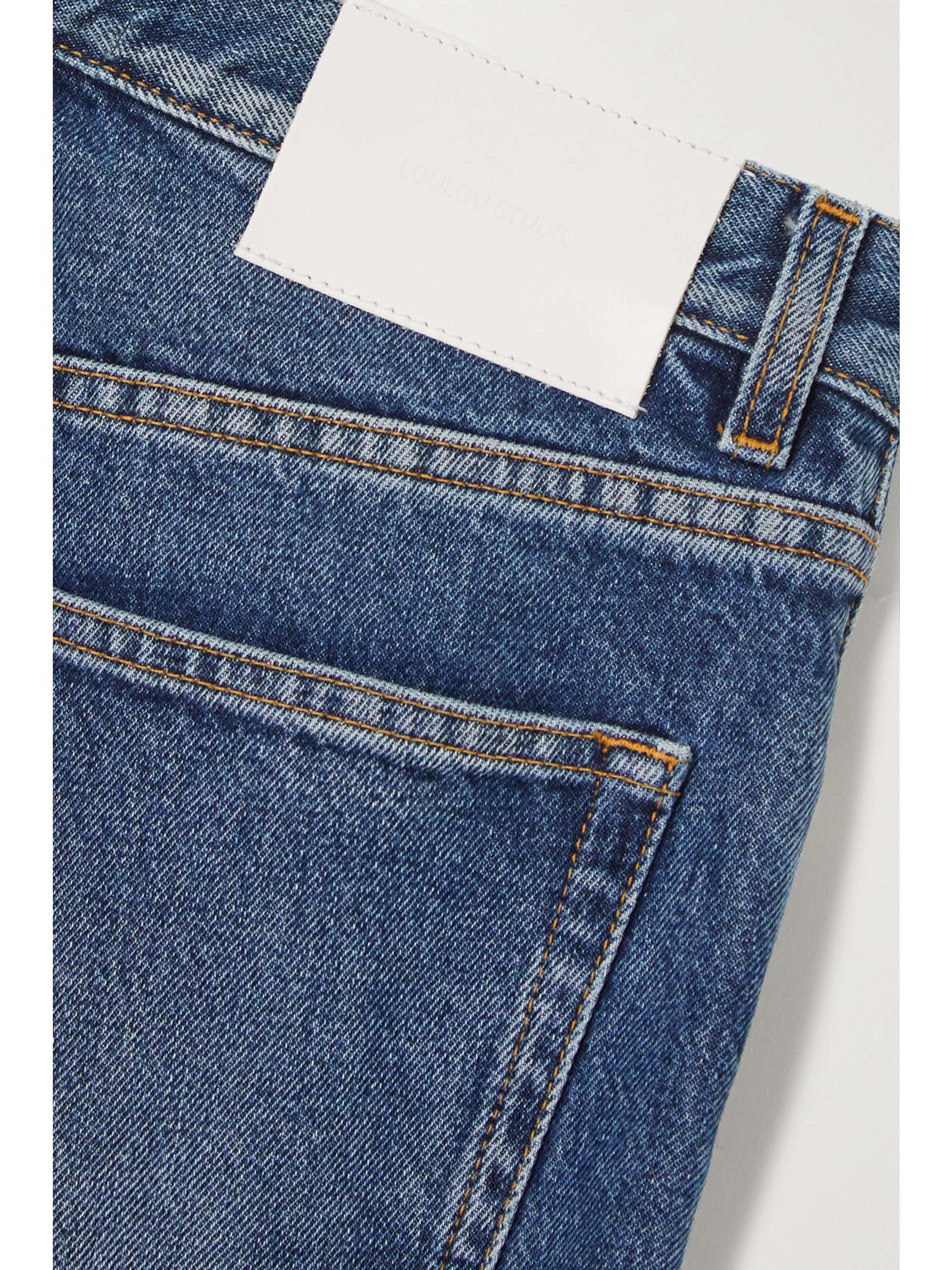 LOULOU STUDIO Wular high-rise straight-leg jeans