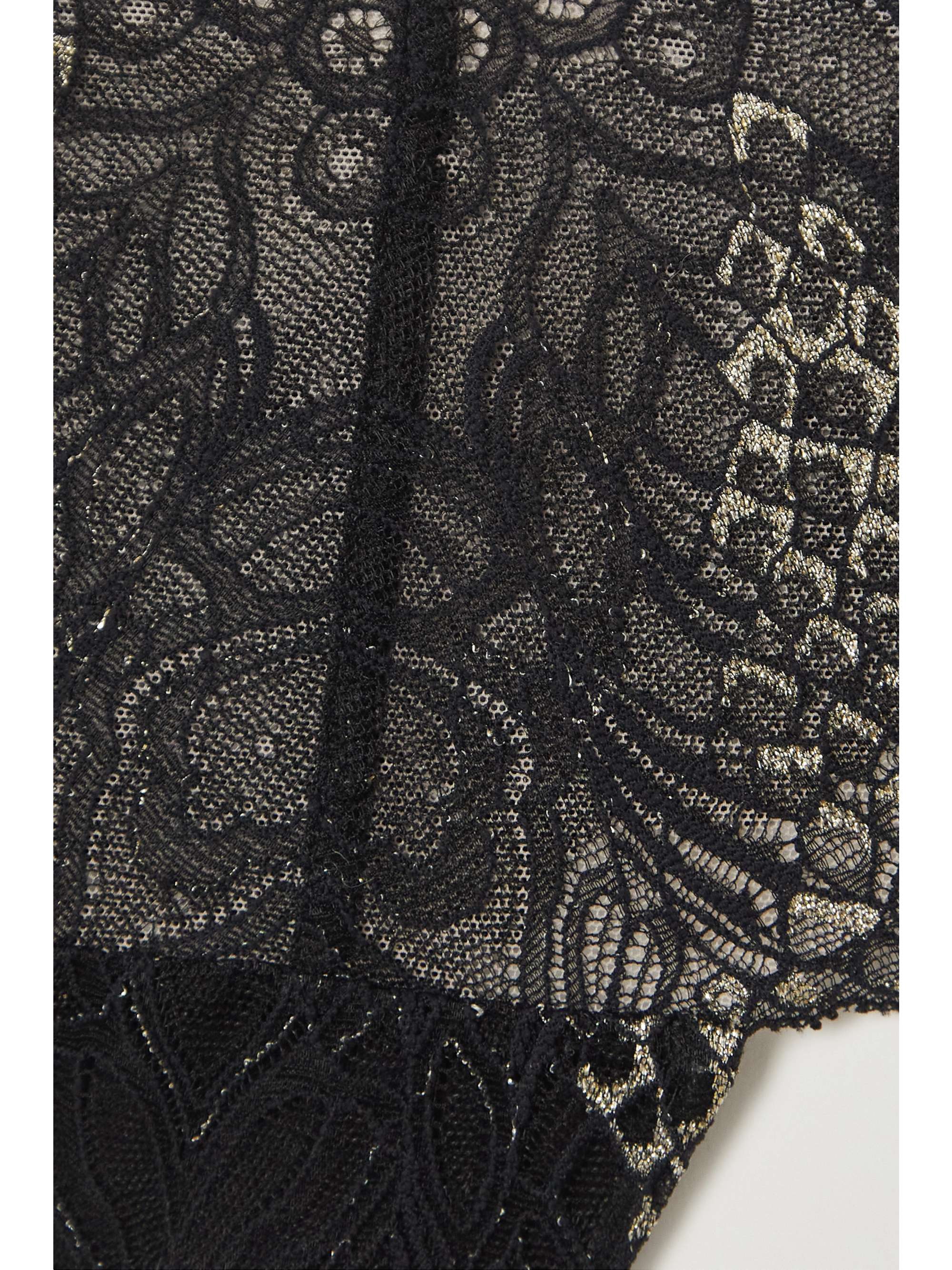 HANRO Lilova scalloped stretch-lace thong