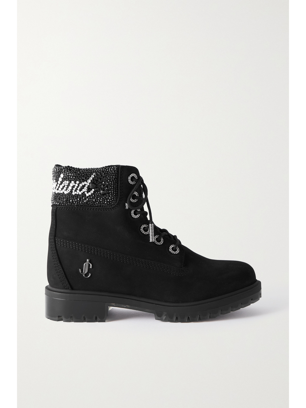 Black jimmy sales choo timberland