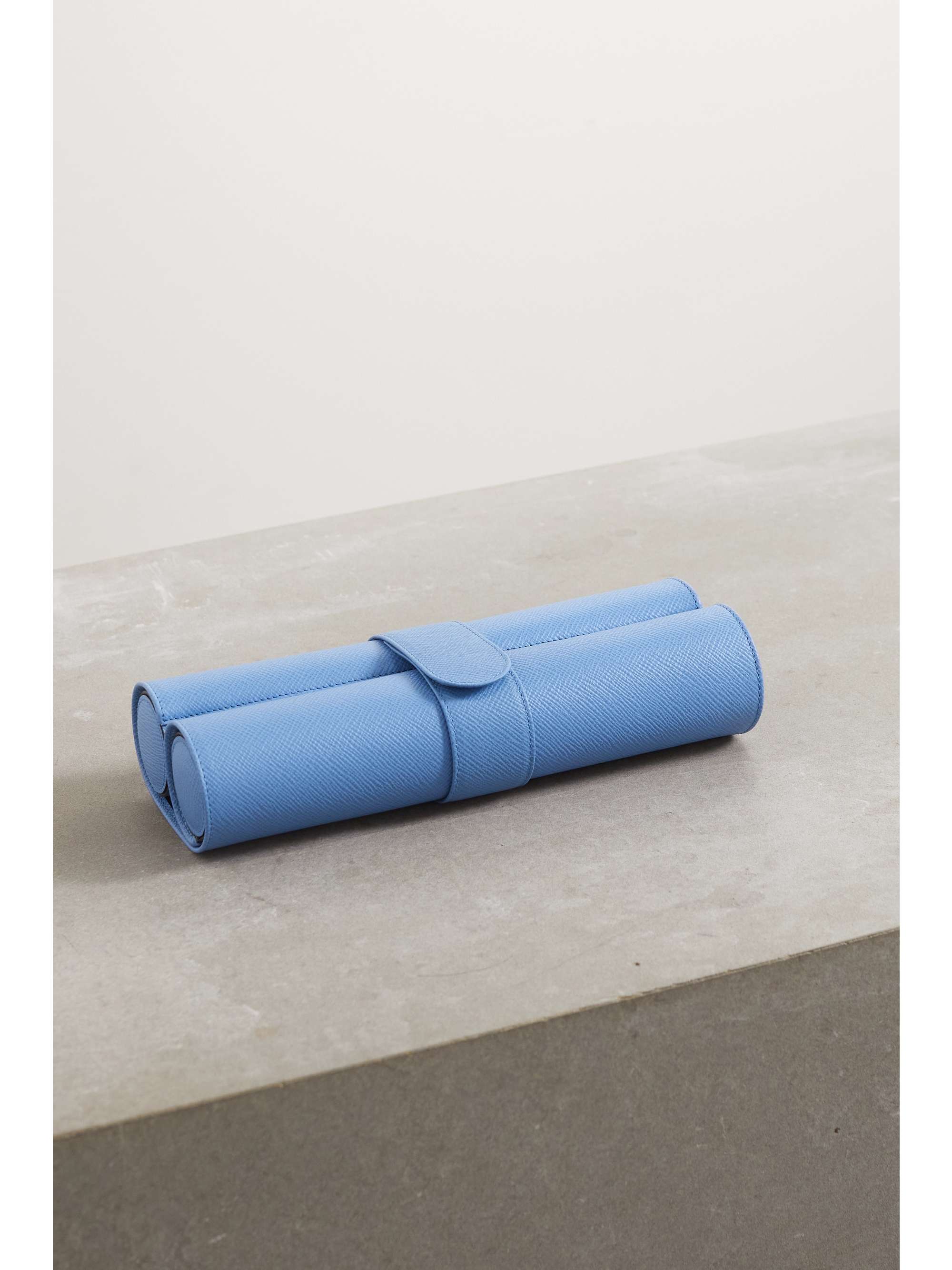 SMYTHSON Panama textured-leather chess roll