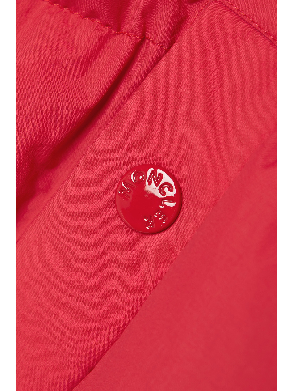 Moncler Etival Hooded Quilted Shell Down Jacket In Red