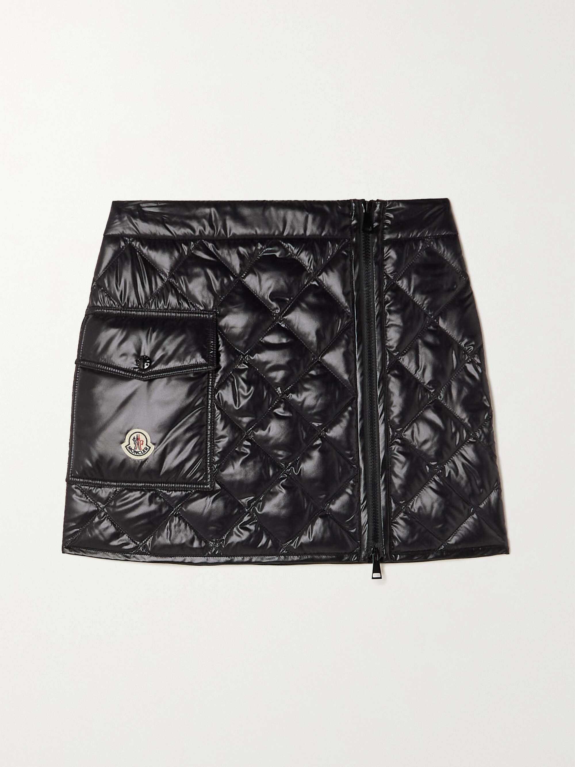 MONCLER Quilted shell down mini skirt | NET-A-PORTER