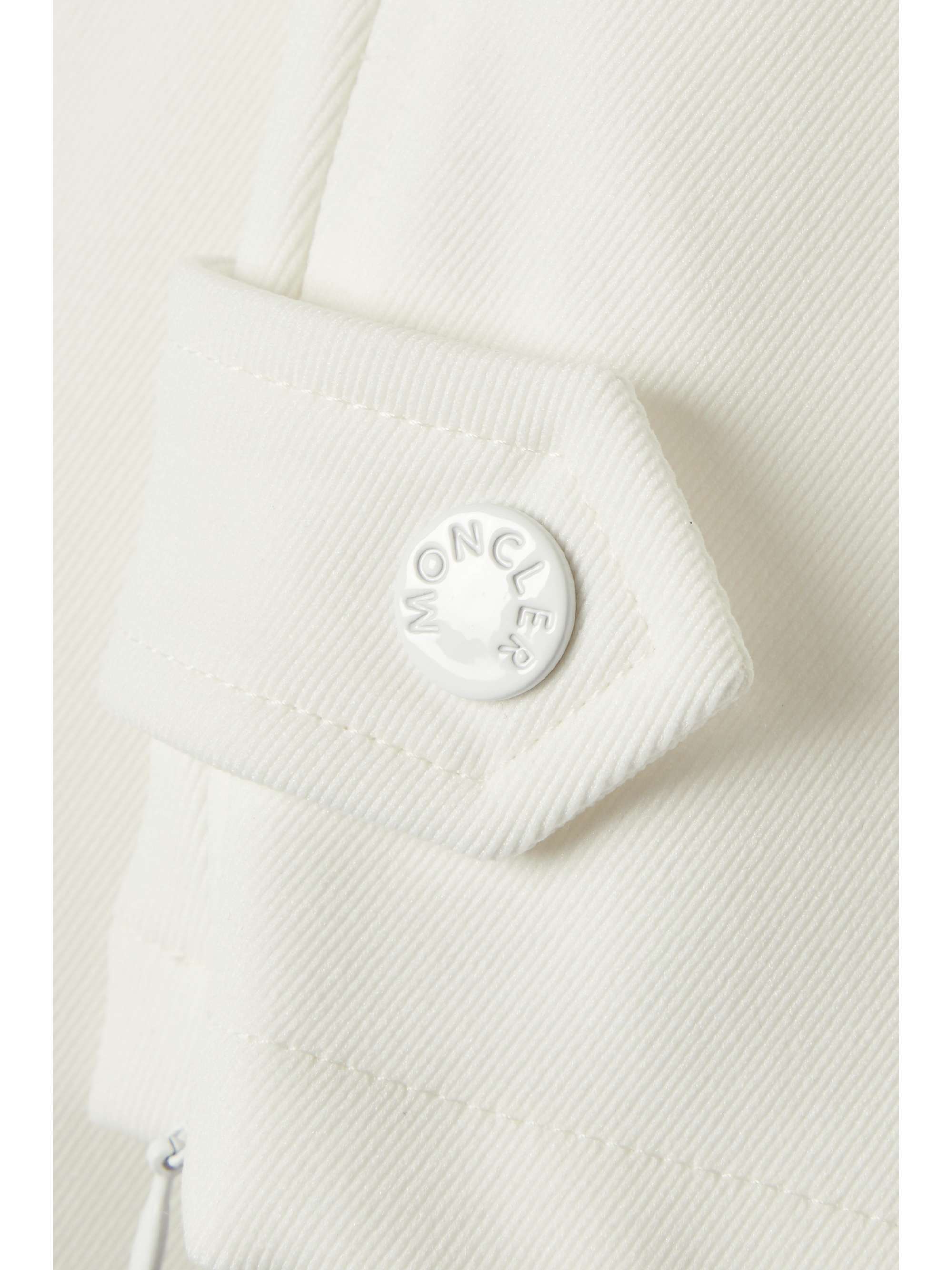 MONCLER Stretch-twill leggings