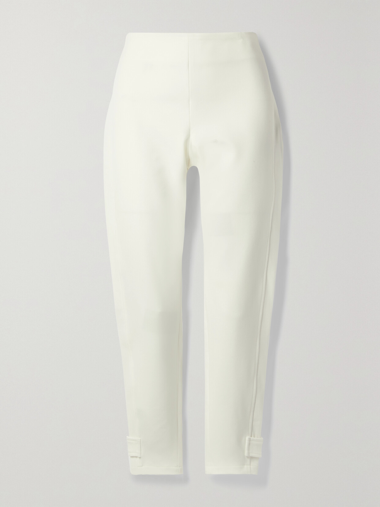 Moncler Stretch-twill Leggings In White