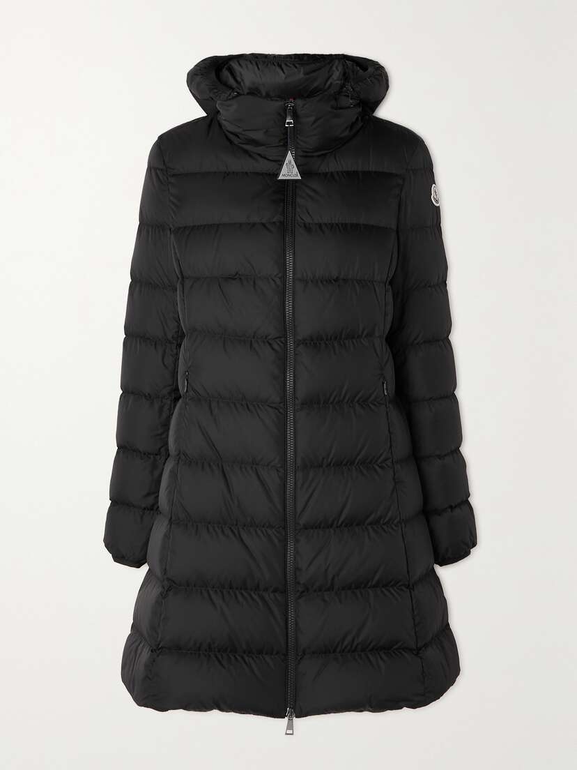Moncler Gie Hooded Quilted Shell Down Jacket