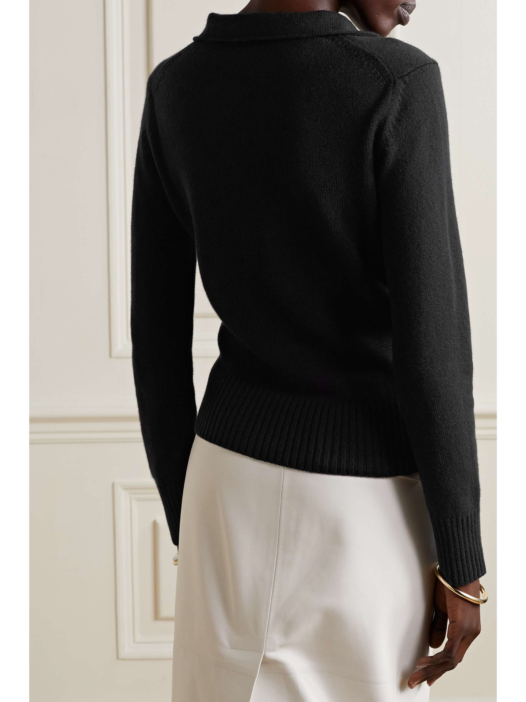 LORO PIANA Cashmere polo sweater