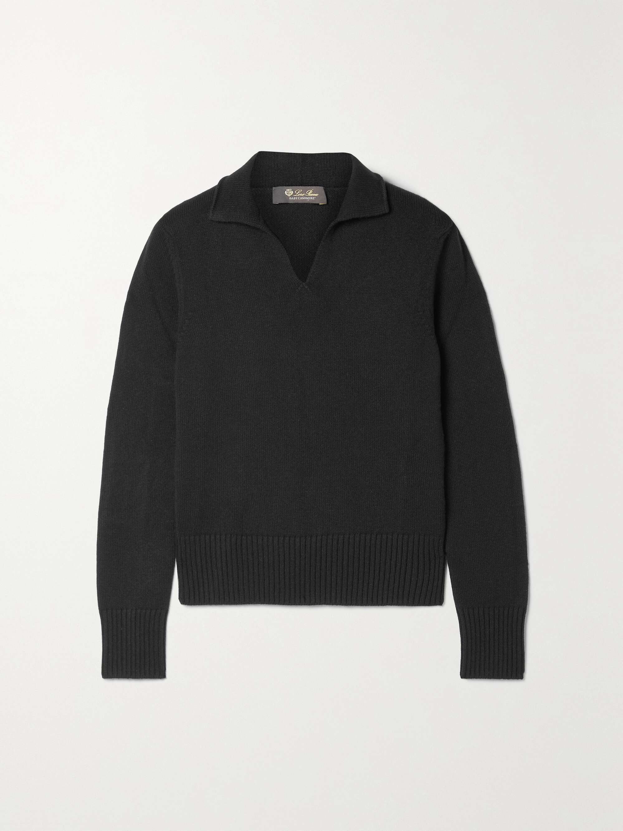 LORO PIANA Cashmere polo sweater | NET-A-PORTER