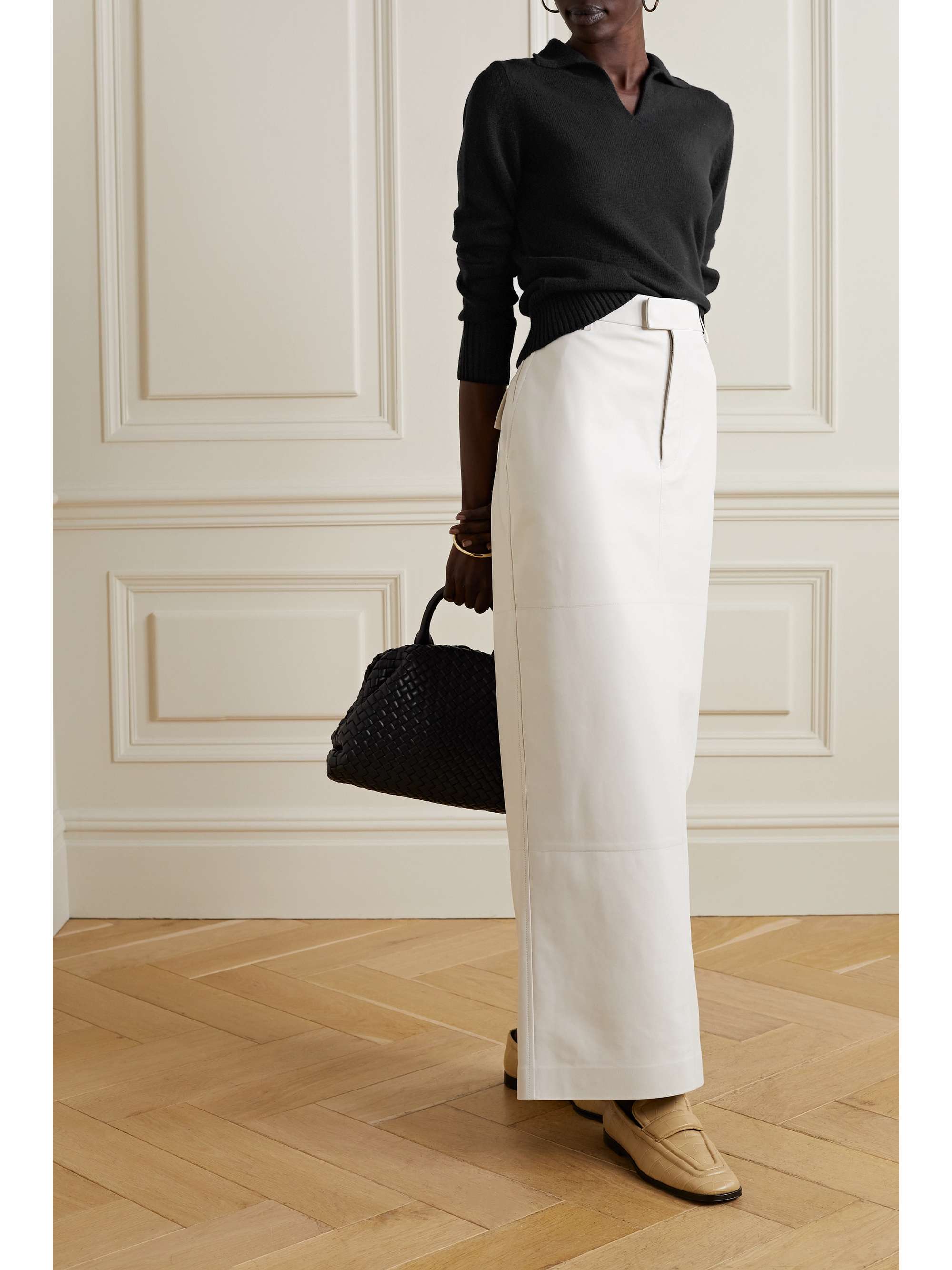 LORO PIANA Cashmere polo sweater