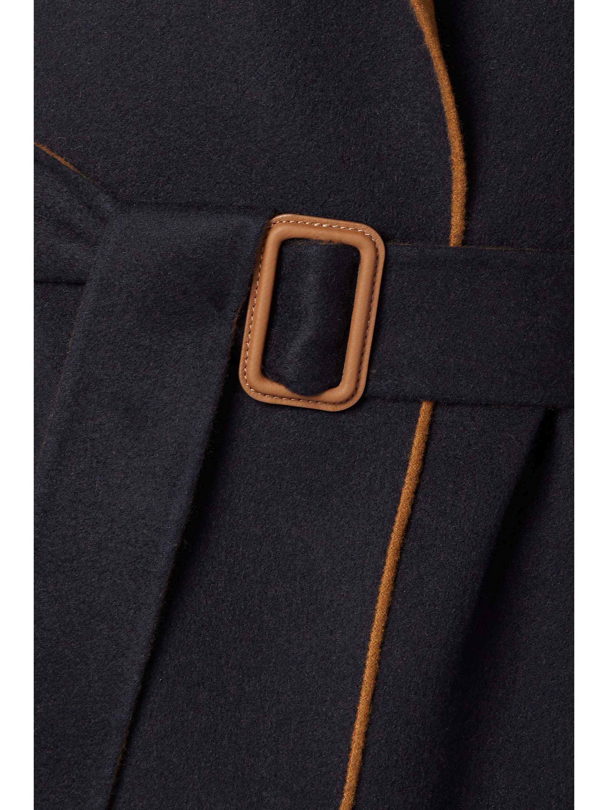 LORO PIANA Reversible belted cashmere coat