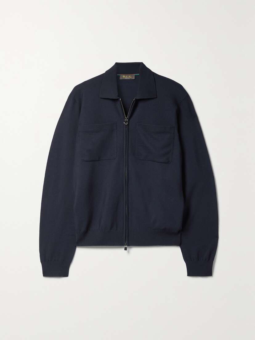 Loro Piana Valsesia Wool Bomber Jacket