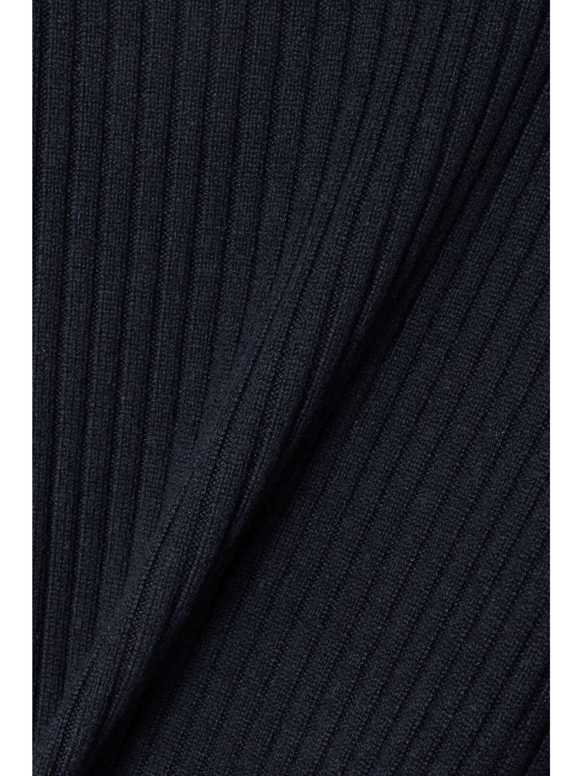 LORO PIANA Ribbed cashmere turtleneck sweater