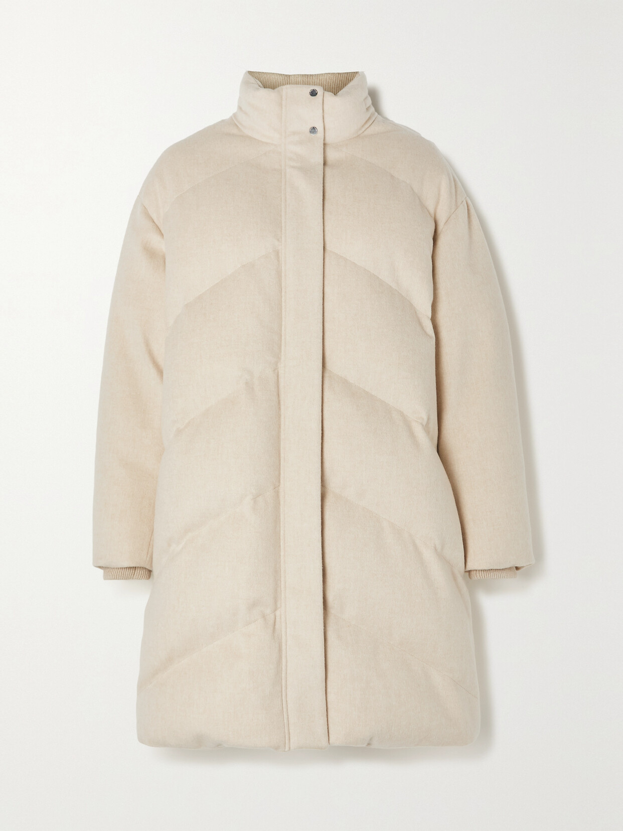 Loro Piana Quilted Cashmere Down Coat
