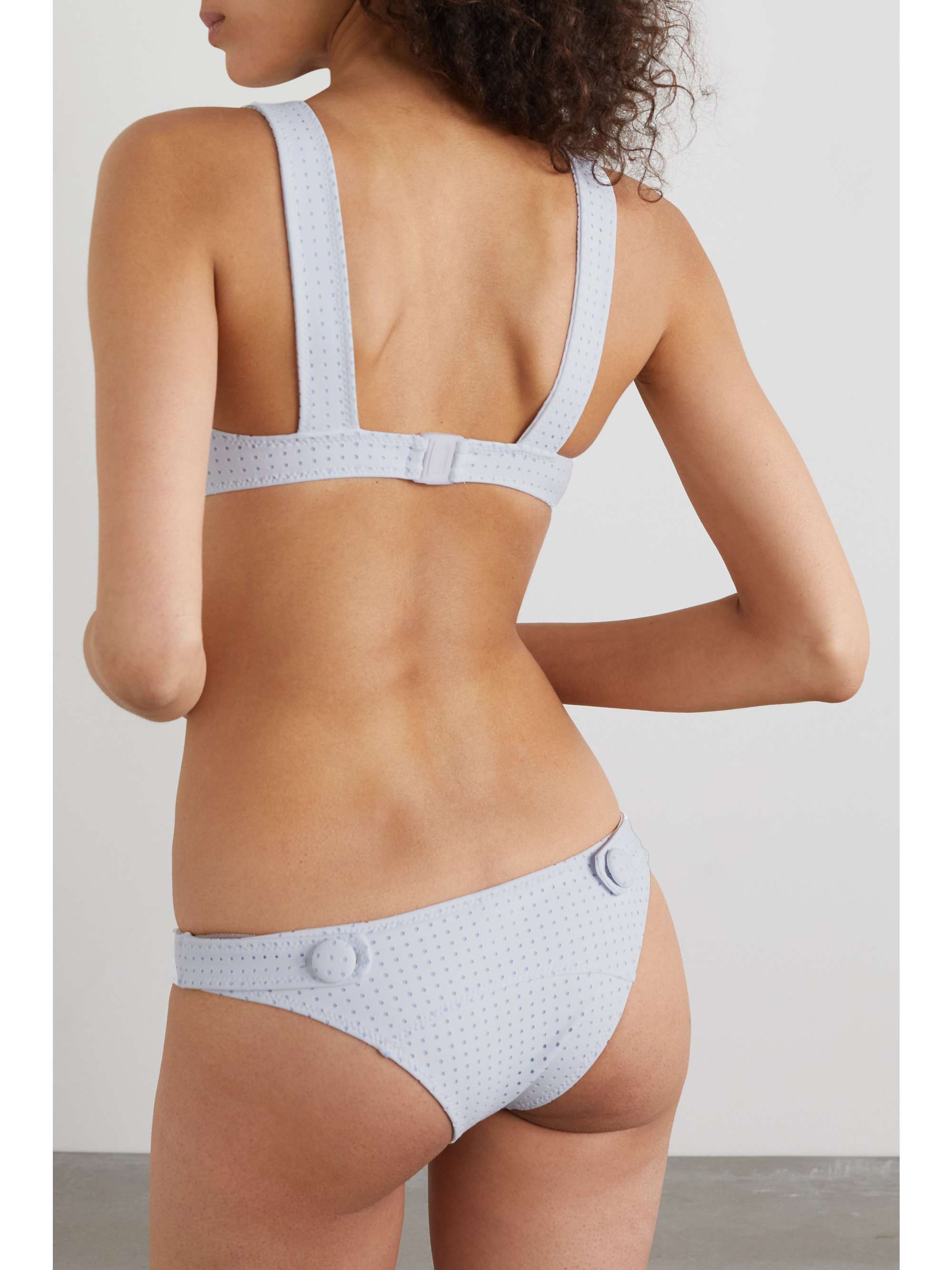 LISA MARIE FERNANDEZ Button perforated bikini