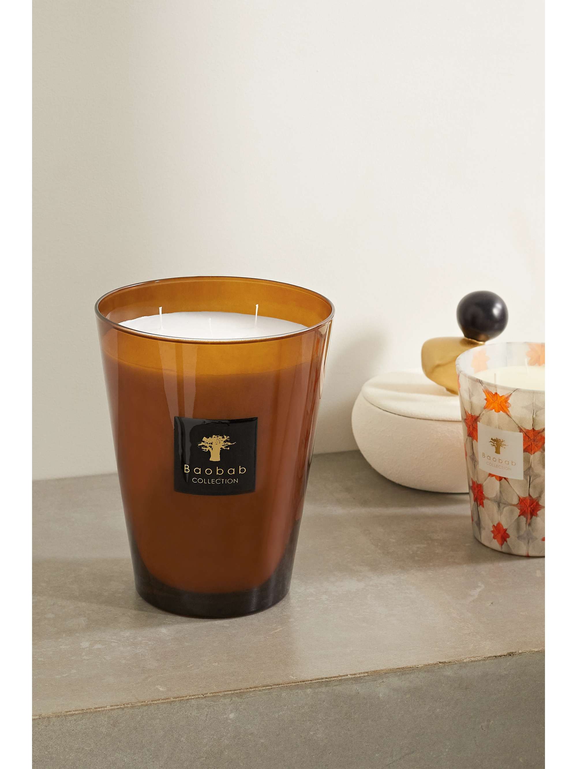BAOBAB COLLECTION Cuir de Russie Max 24 scented candle, 5kg