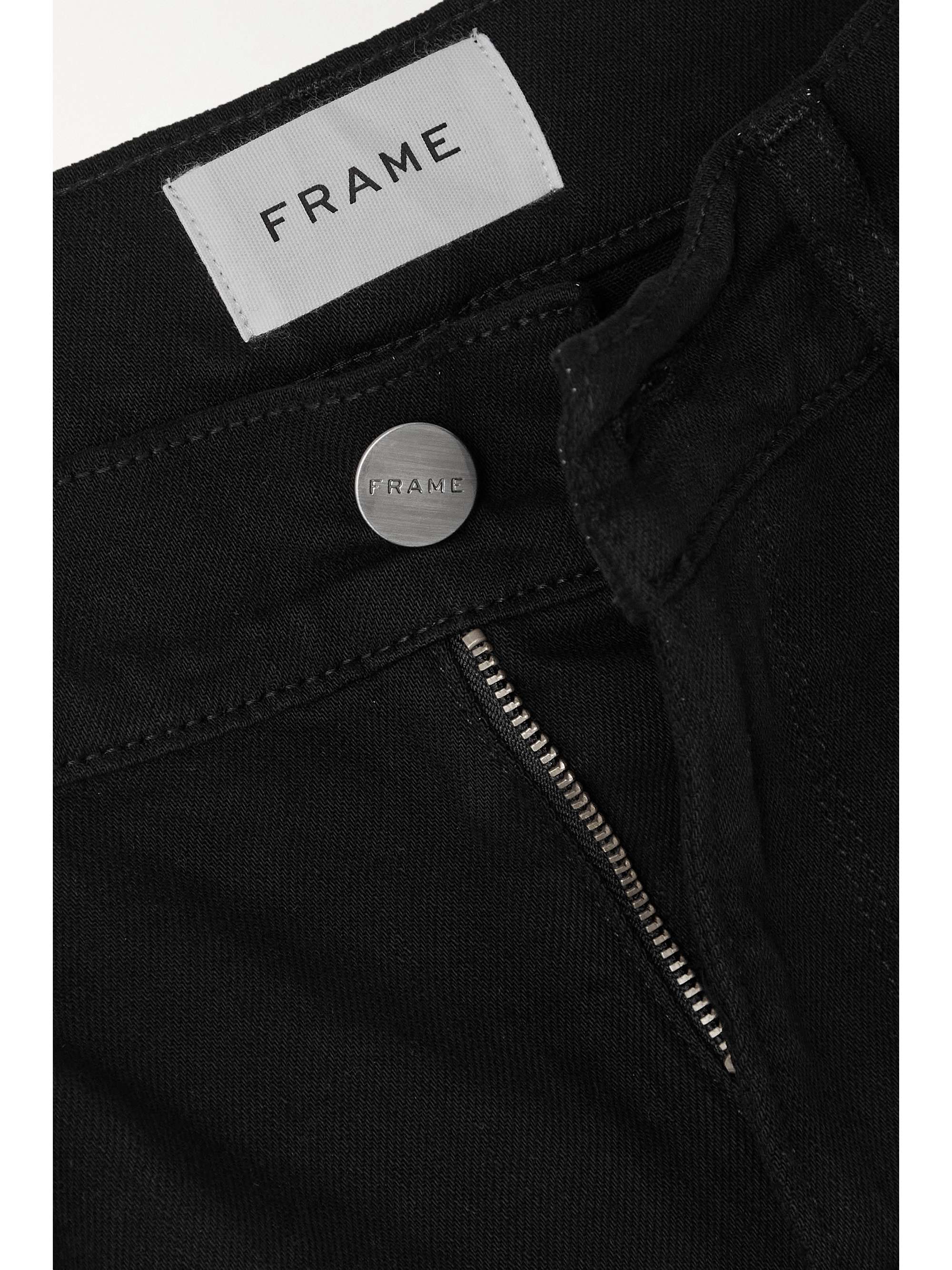 FRAME Le Palazzo high-rise wide-leg jeans