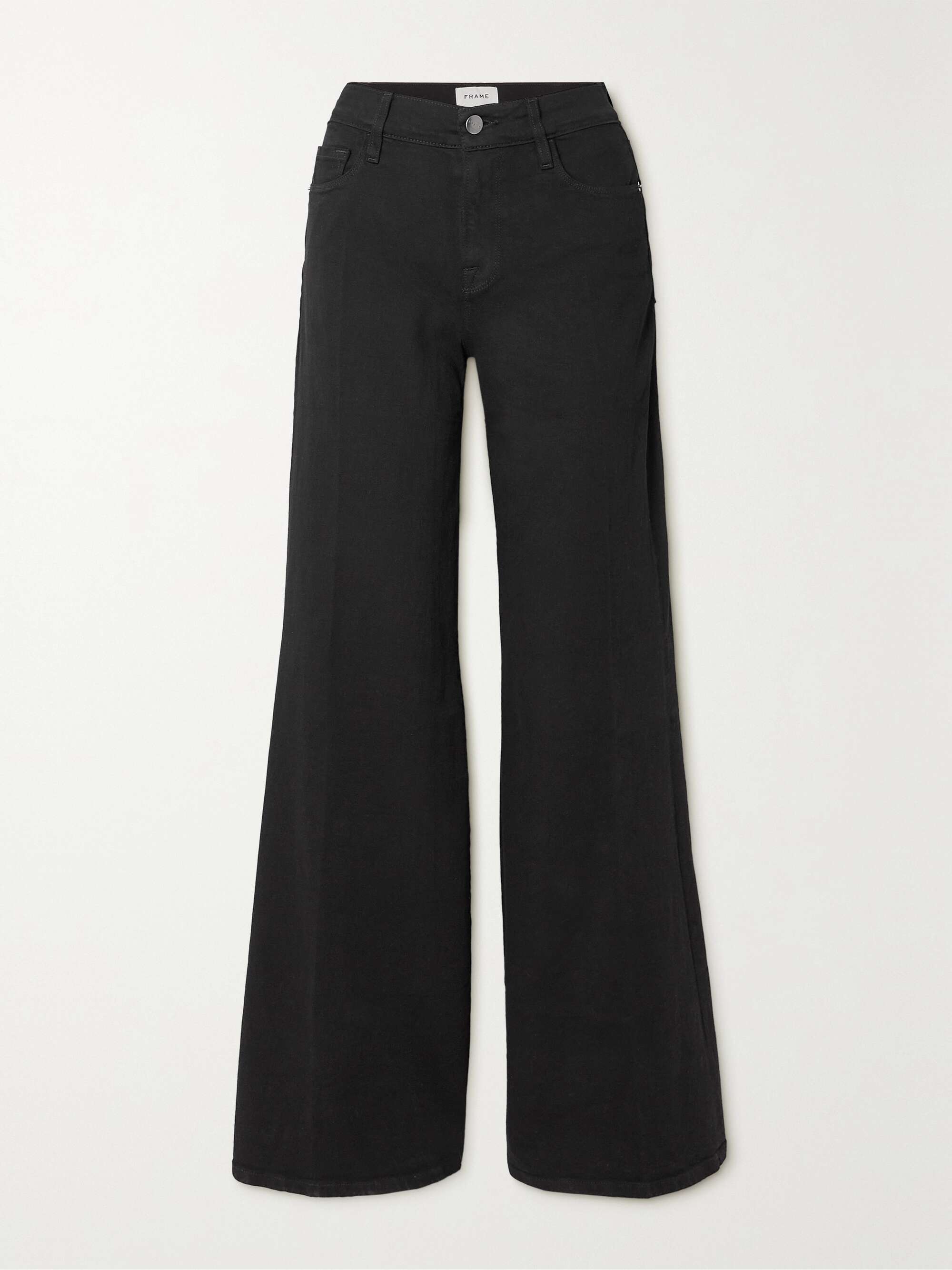 FRAME Le Palazzo high-rise wide-leg jeans