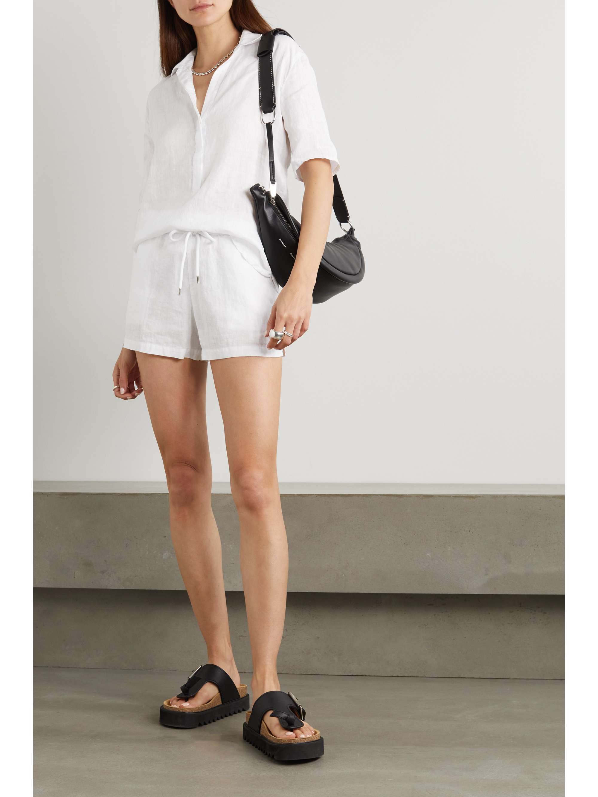 JAMES PERSE Linen shorts