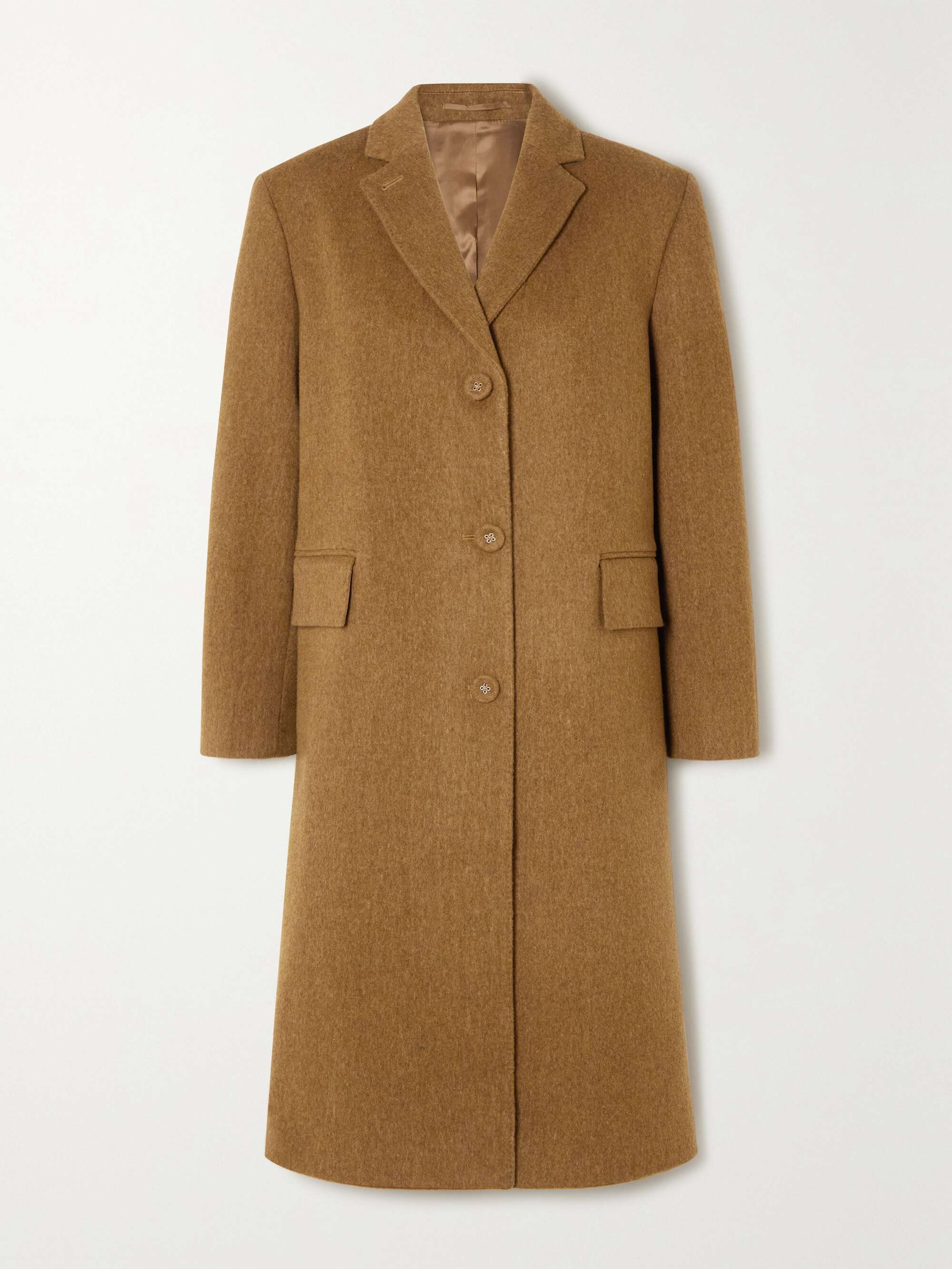 Officine générale - Amber Wool Coat - Brown - FR36 - Net A Porter