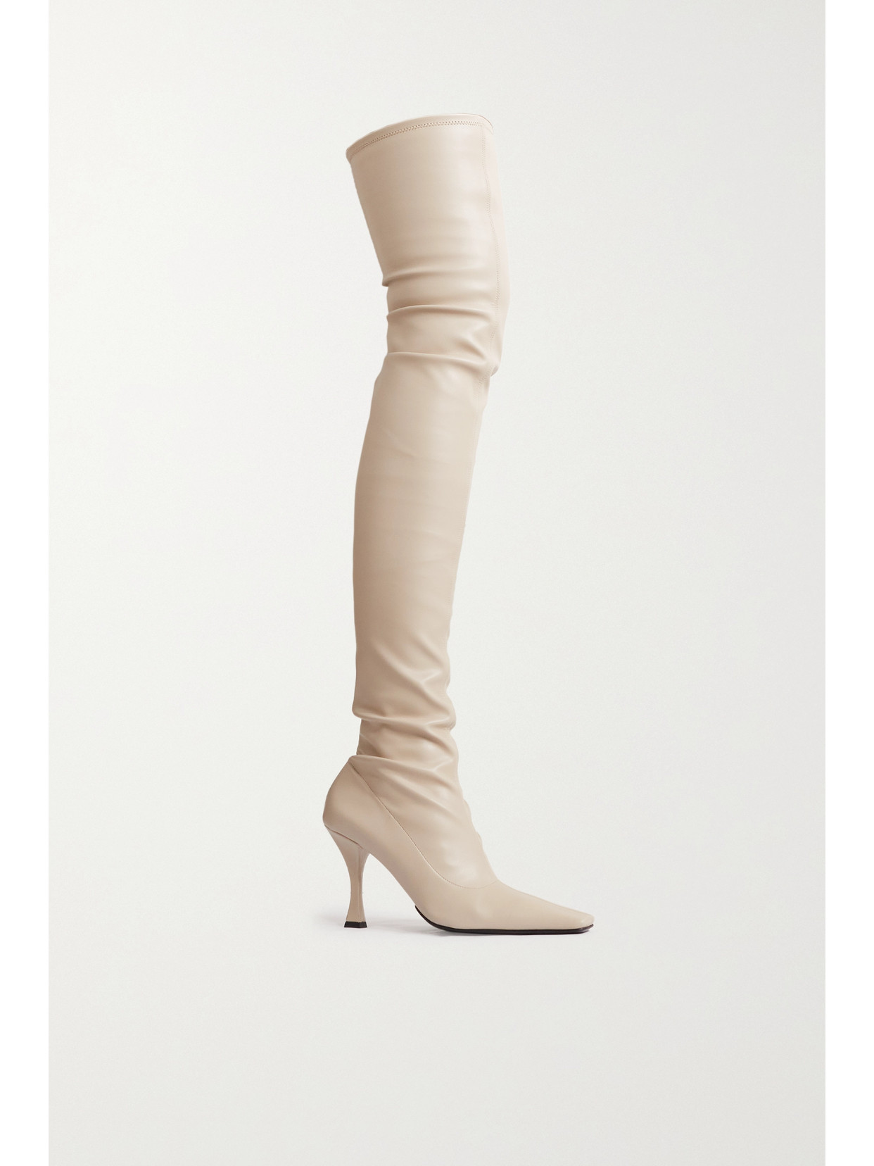 PROENZA SCHOULER TRAP STRETCH-LEATHER OVER-THE-KNEE BOOTS
