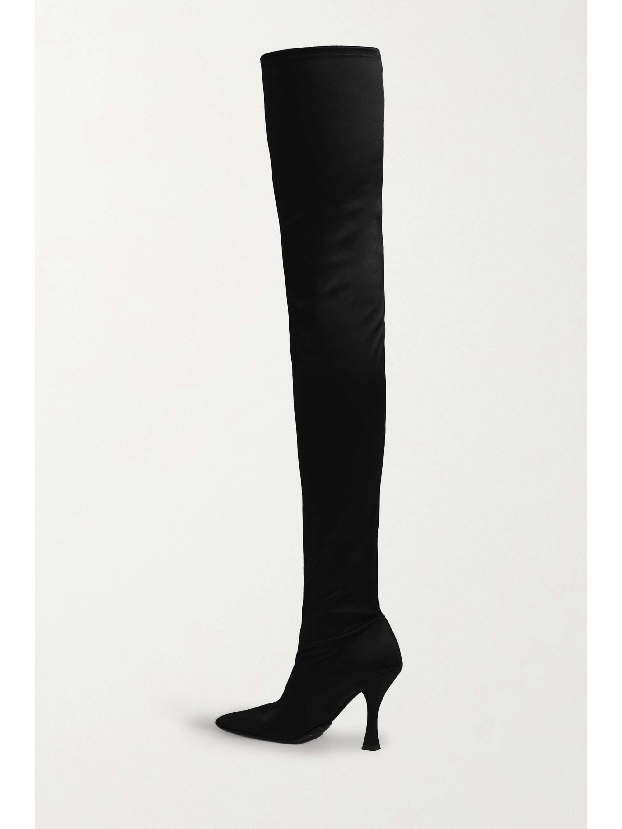 PROENZA SCHOULER Trap stretch-satin over-the-knee boots