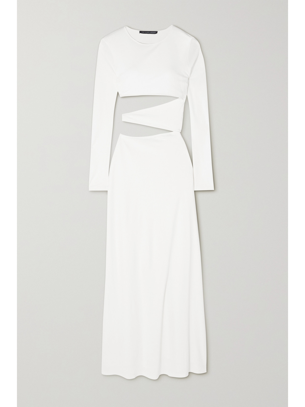 Zeynep Arçay Cutout Jersey Maxi Dress
