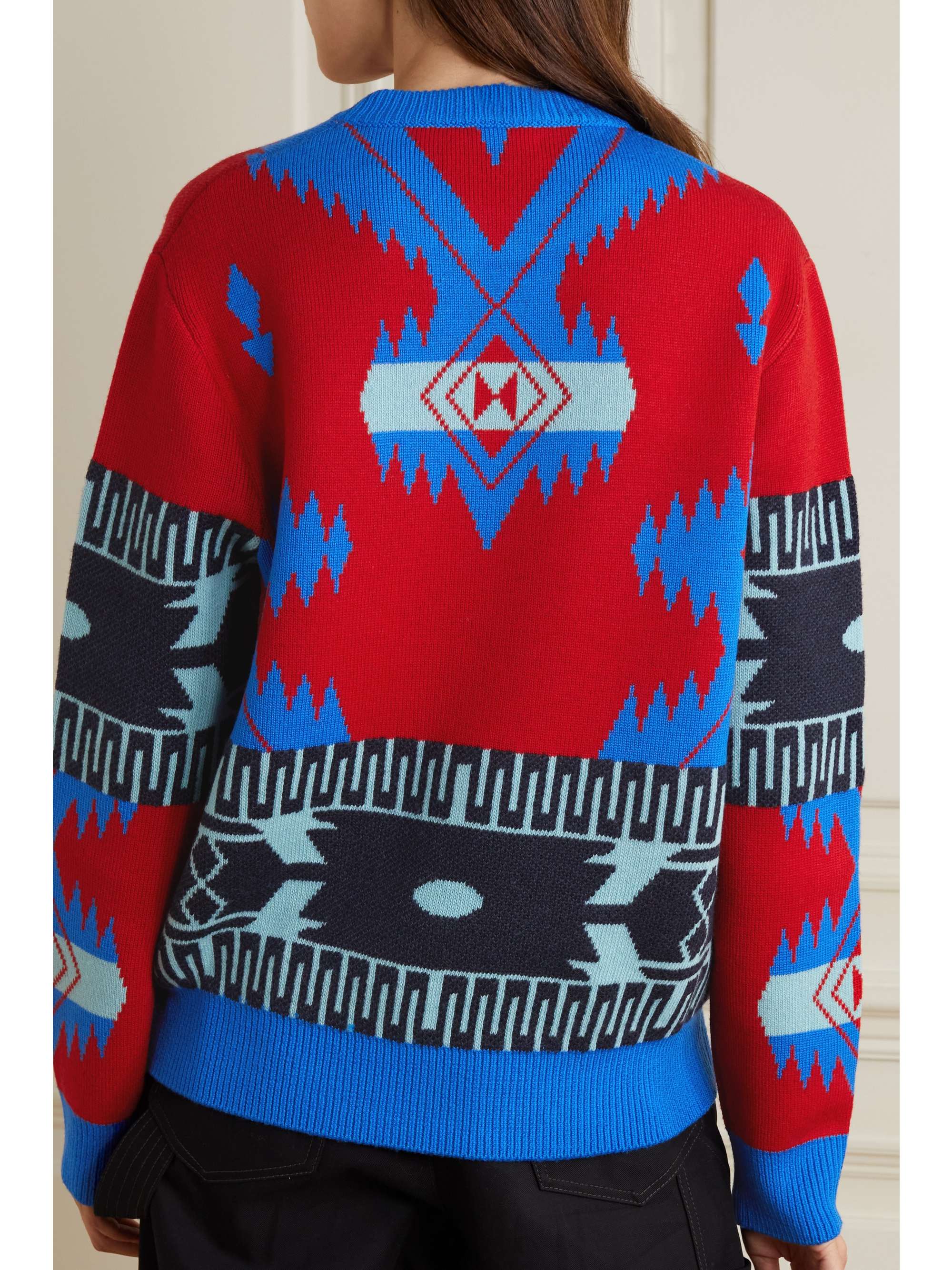 ALANUI Icon jacquard-knit wool sweater