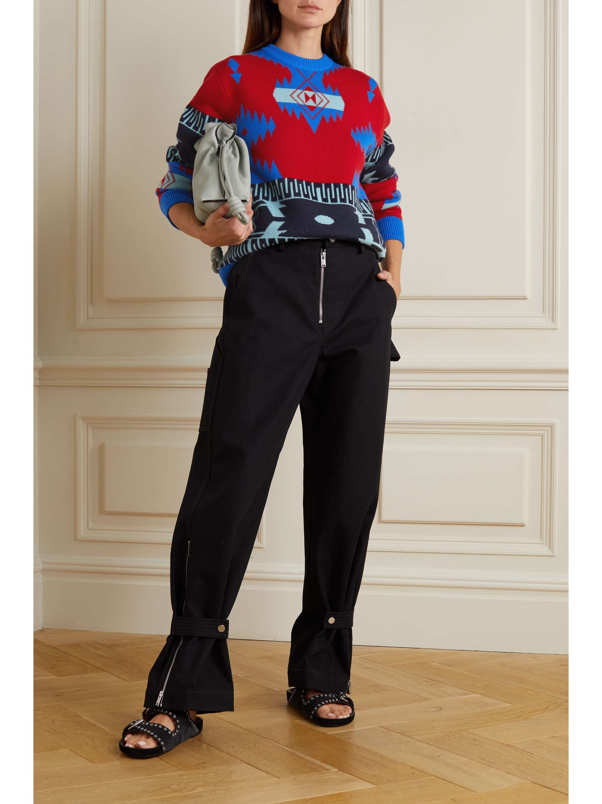 ALANUI Icon jacquard-knit wool sweater