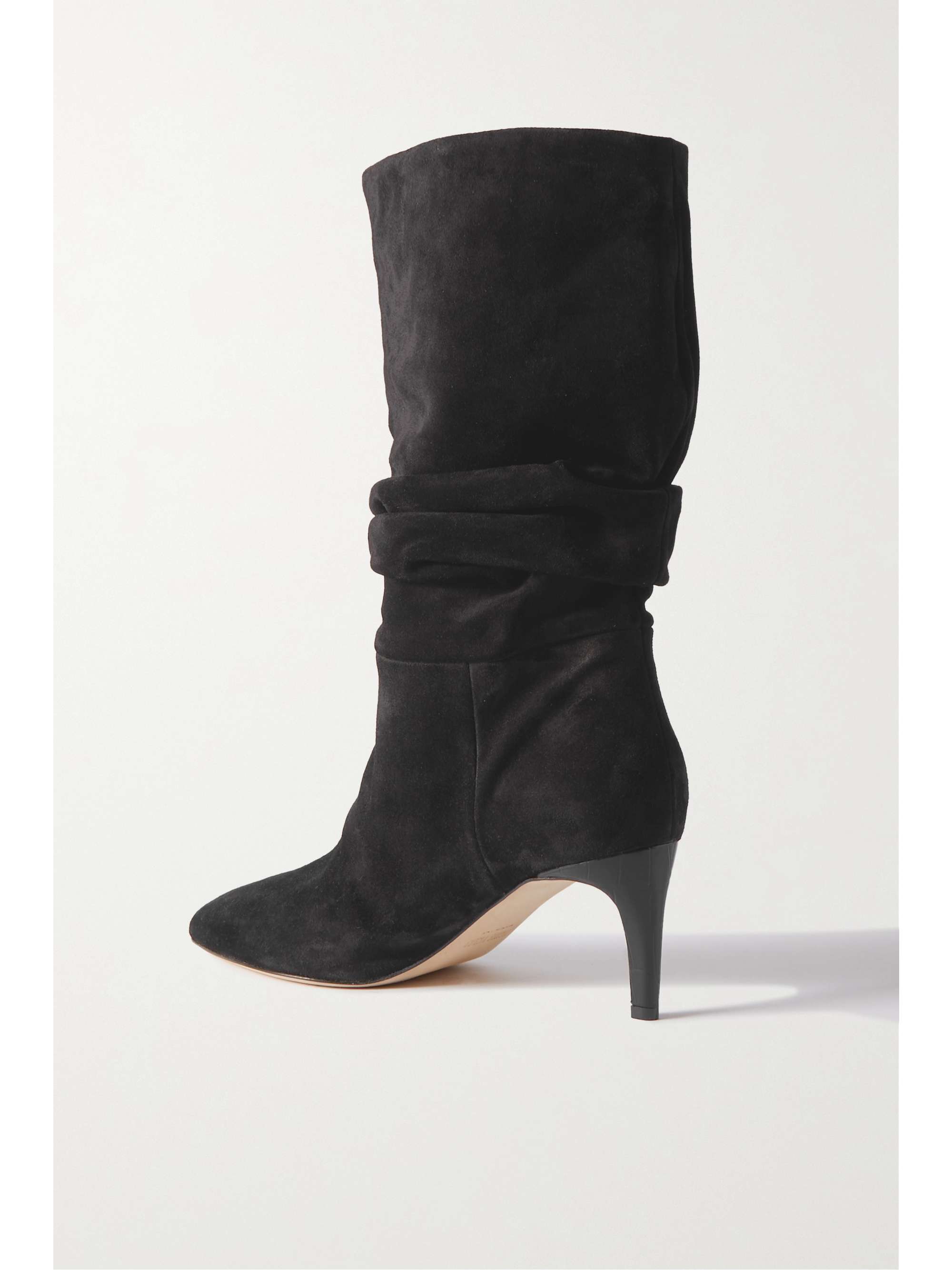 PARIS TEXAS Slouchy suede boots