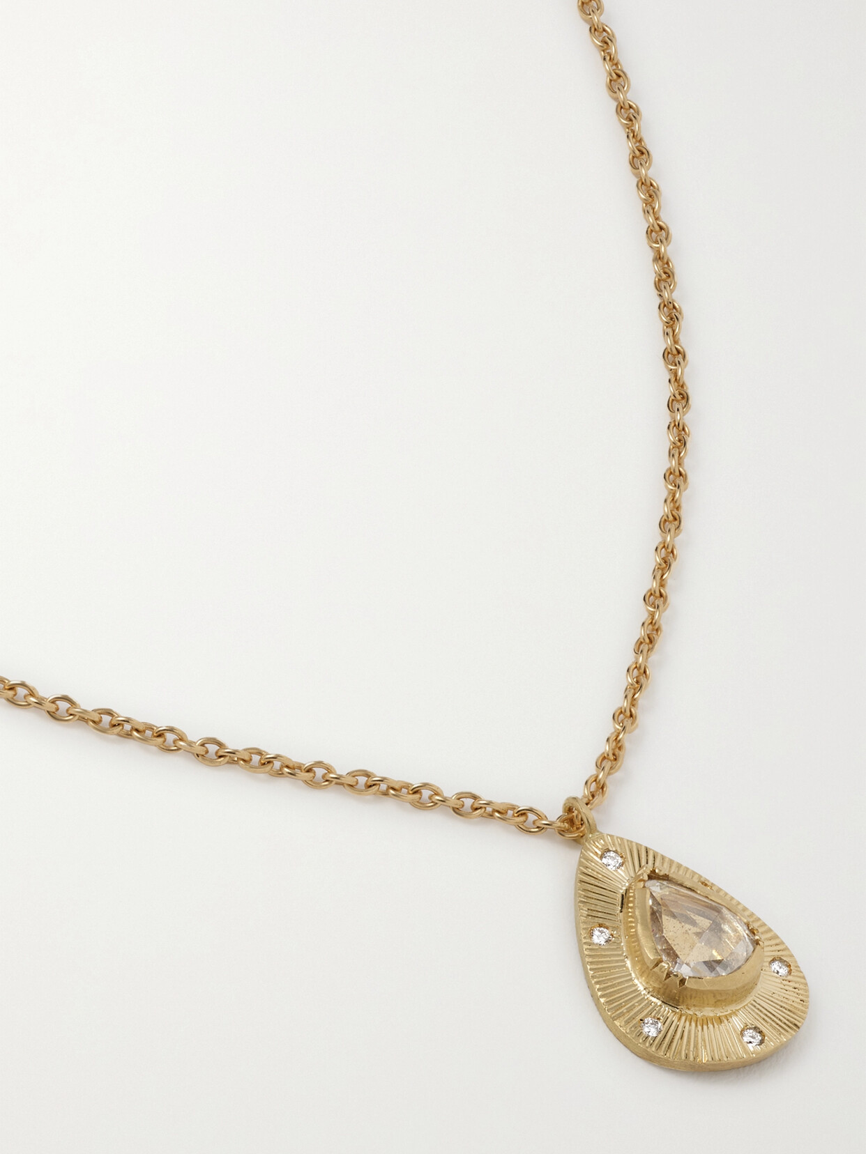 Brooke Gregson - Starlight 18-karat Gold Diamond Necklace - one size 22 Awaiting product image