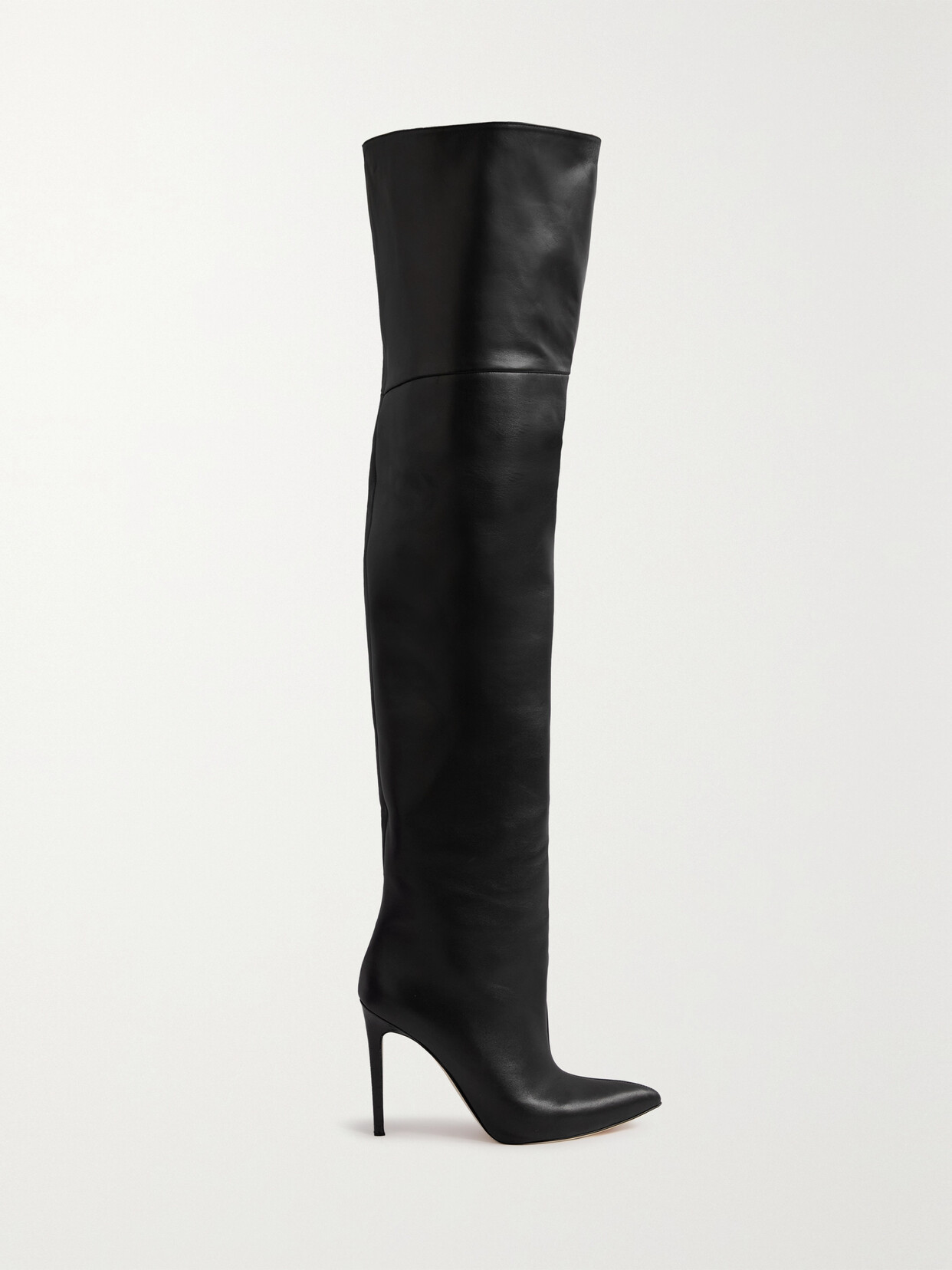 Paris Texas - Leather Over-the-knee Boots - Black