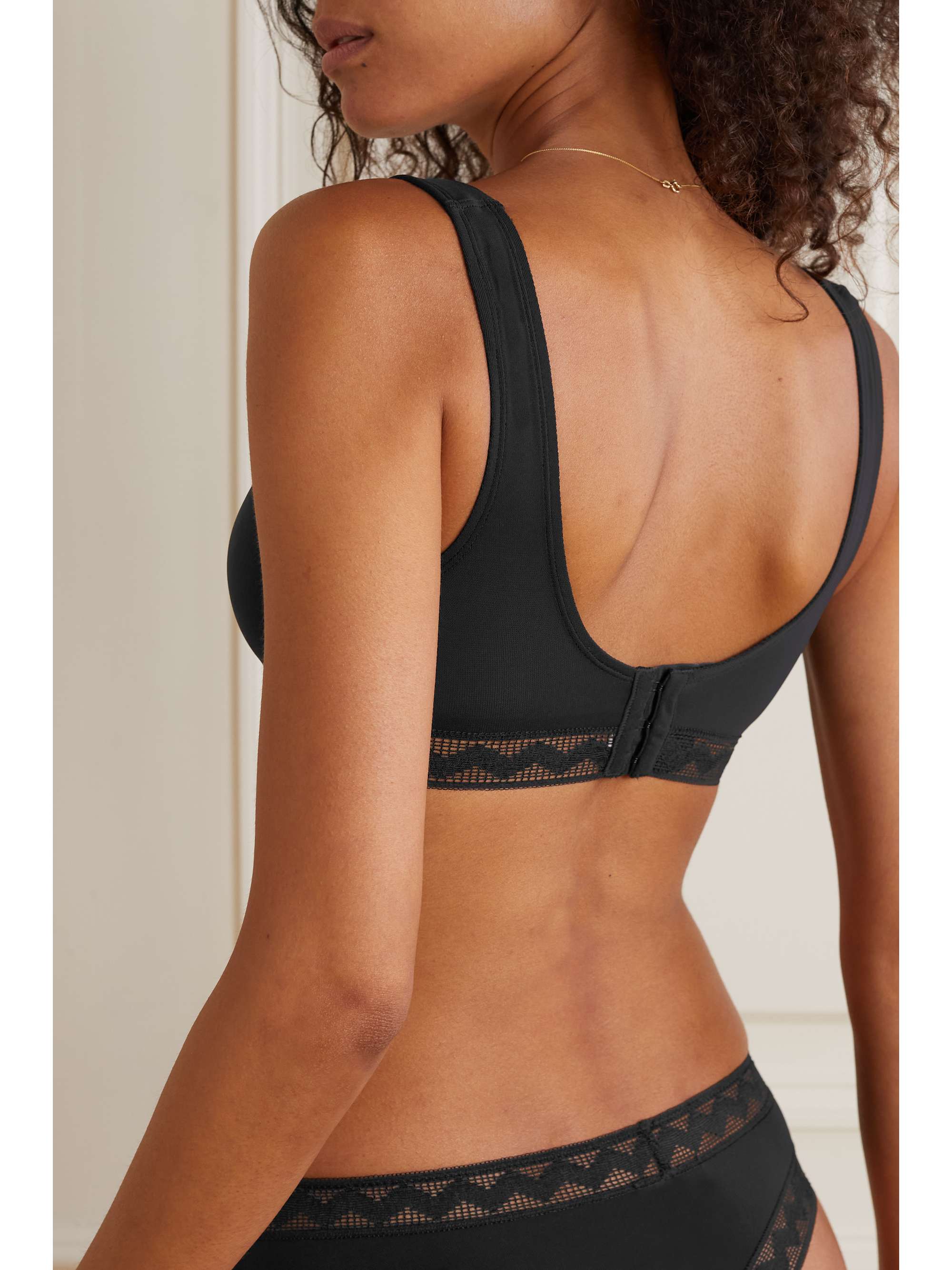 ERES Alice lace-trimmed stretch-jersey soft-cup bra