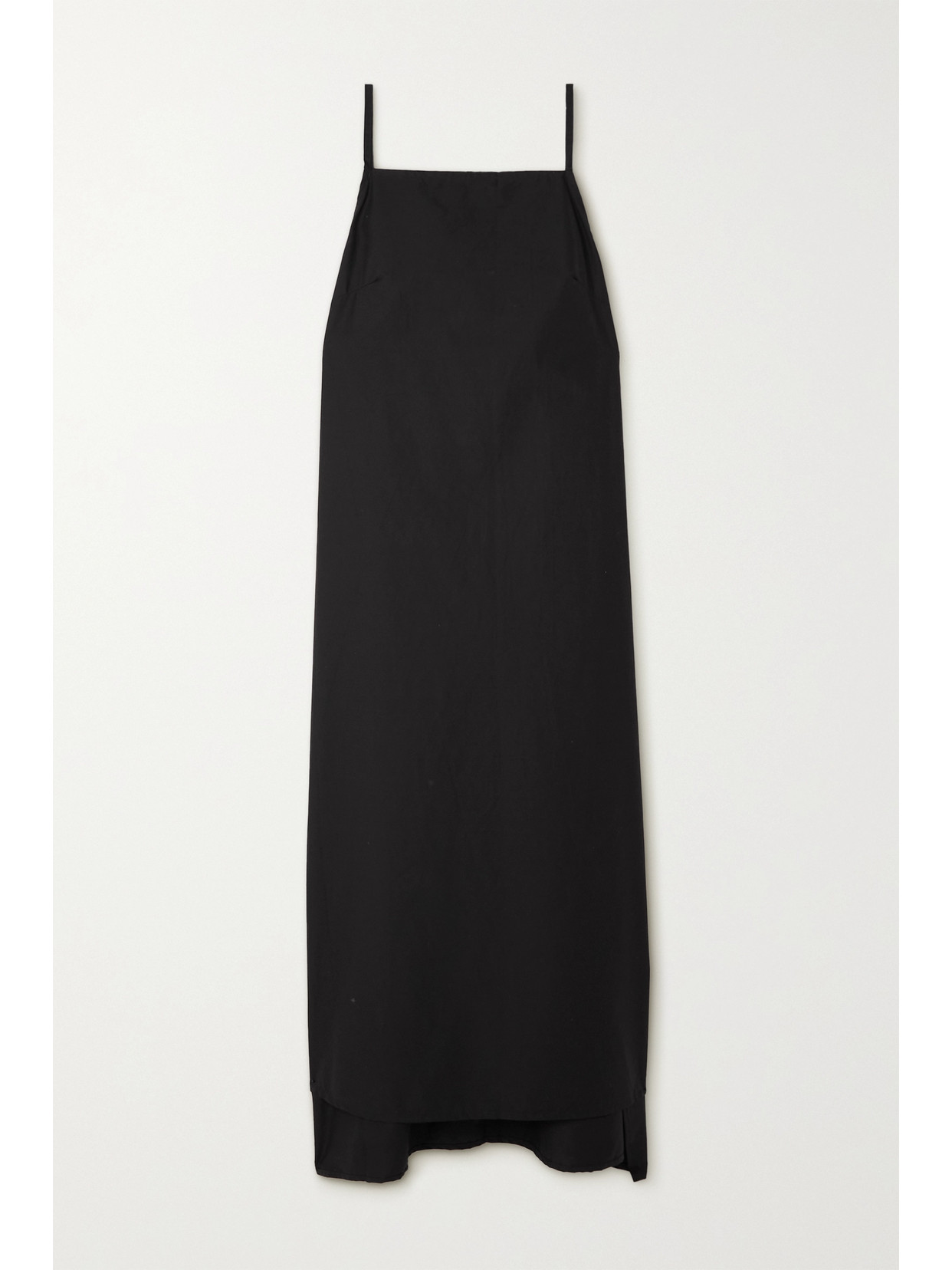 Deiji Studios - The Double Tie Organic Cotton-poplin Wrap Midi Dress - Black 22 Awaiting product image