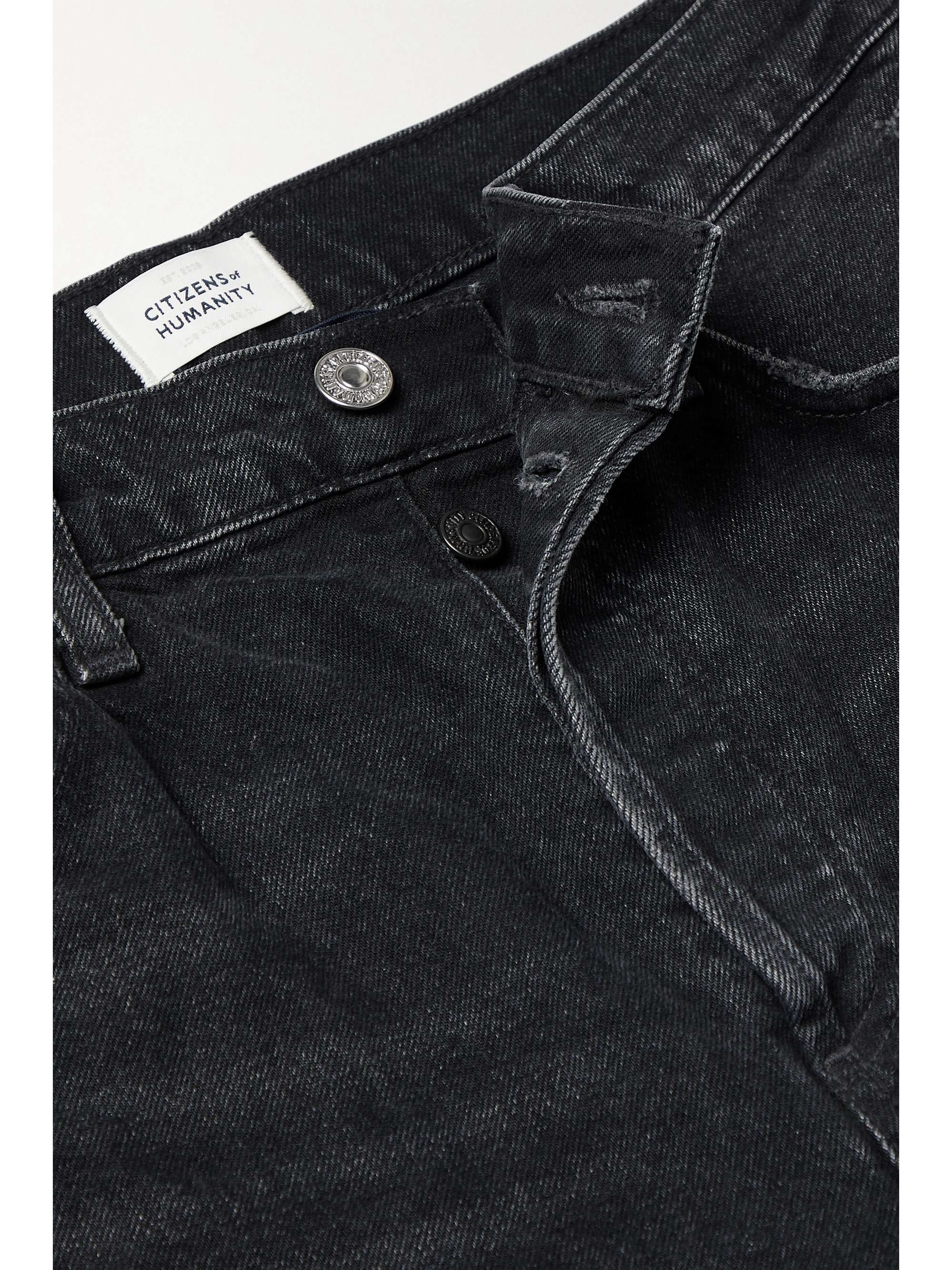 CITIZENS OF HUMANITY Jean droit taille haute effet vieilli Florence