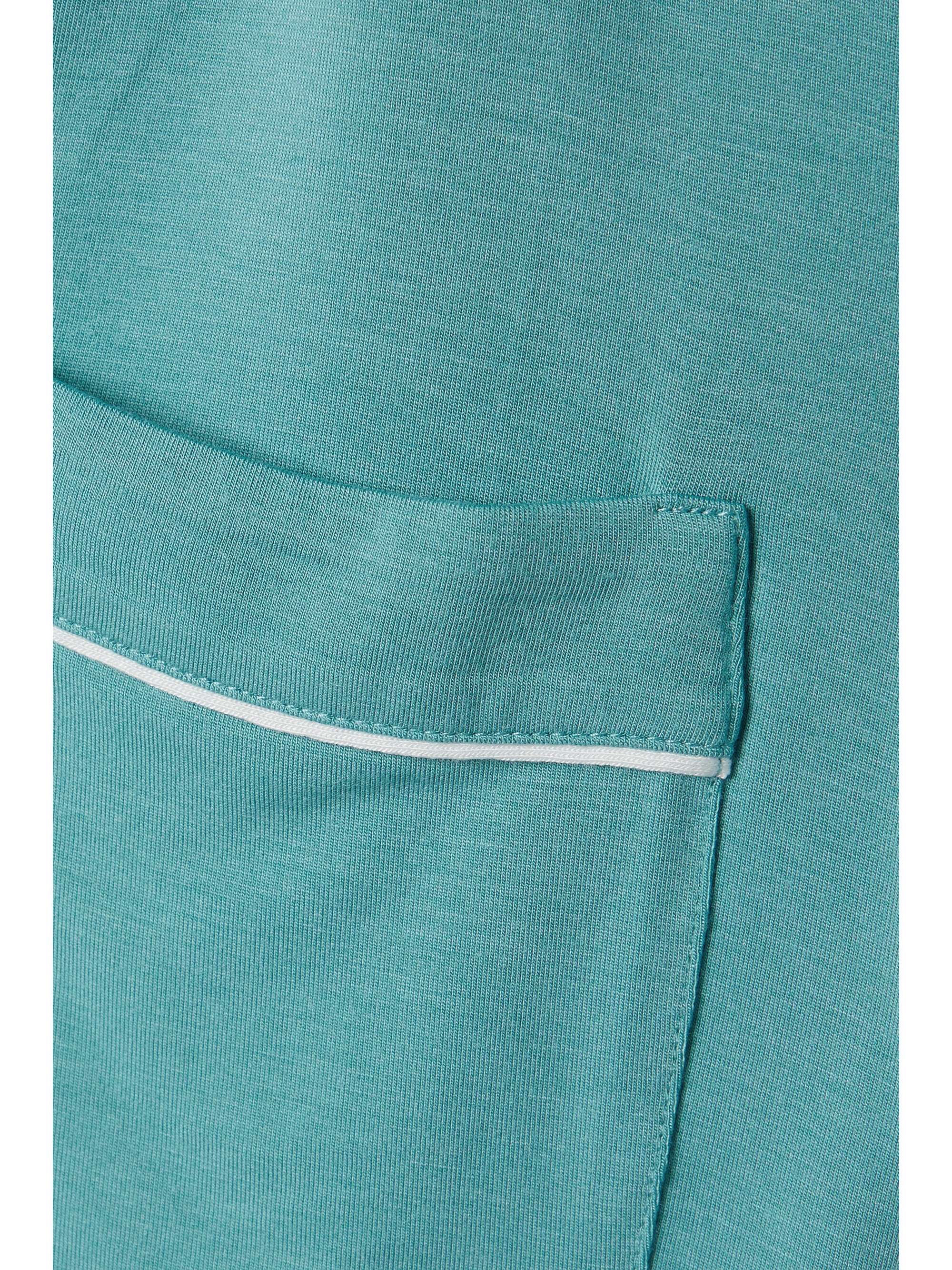 EBERJEY Gisele piped stretch-modal pajama set