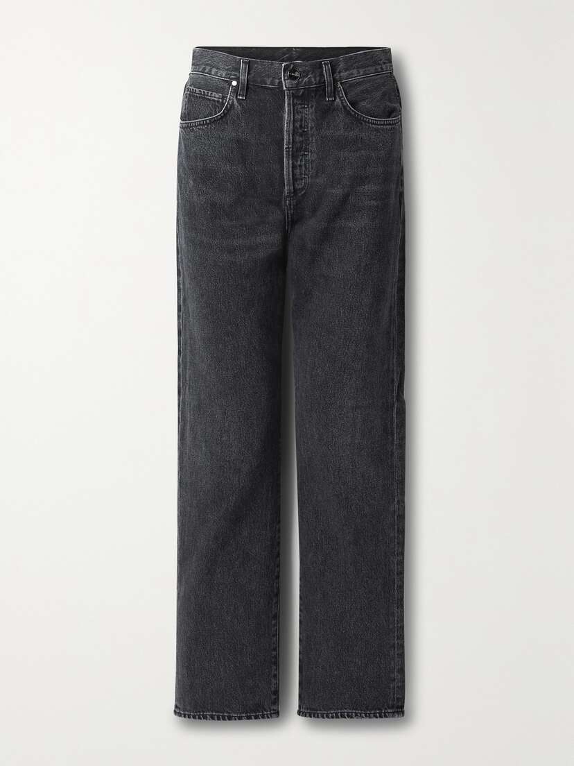 GOLDSIGN + Net Sustain The Myra High-rise Straight-leg Organic Jeans